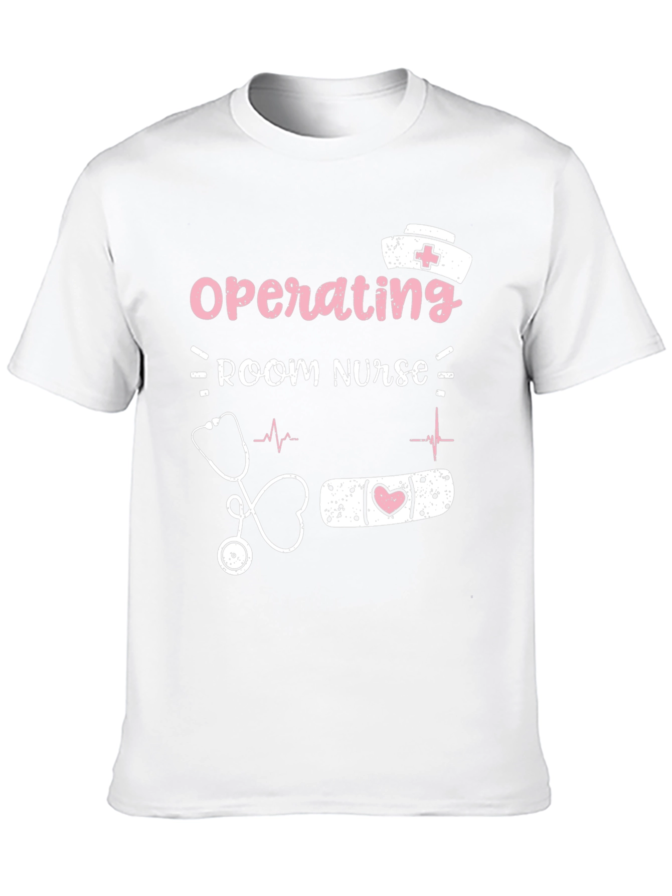 Black Operating Room Nurse T-Shirt - Medical Profession Apparel view 10