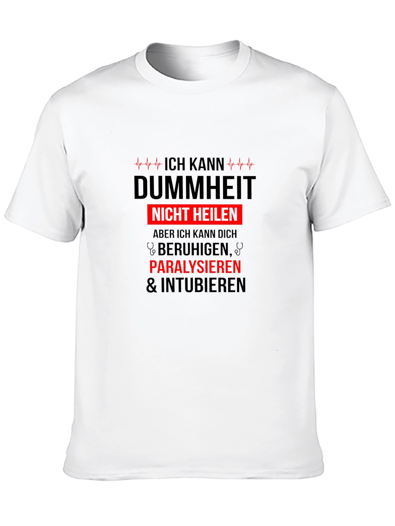 Black Funny Medical T-Shirt for Doctors and Nurses view 10