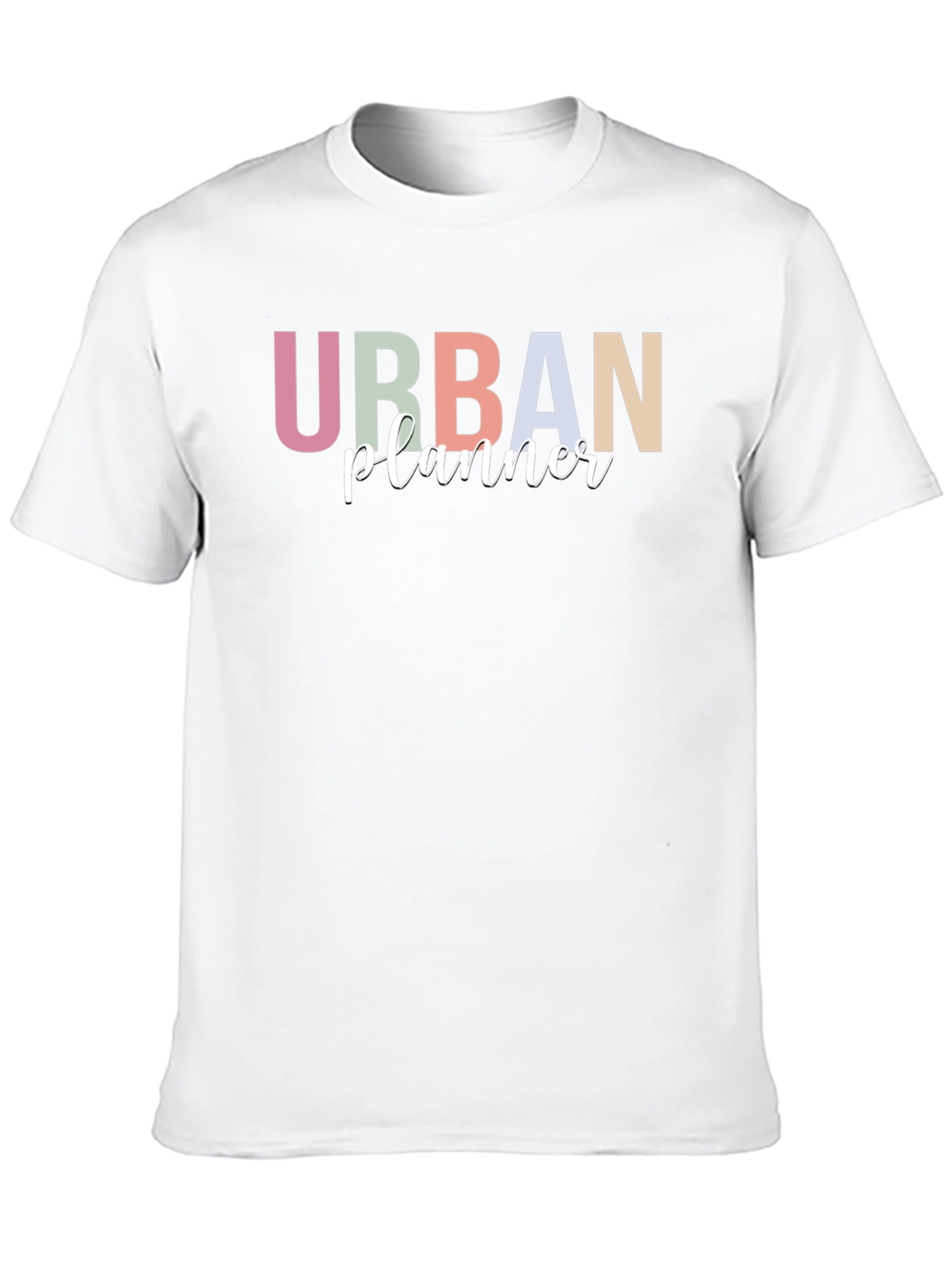 Black Urban Planner T-Shirt - Stylish Career Apparel view 10