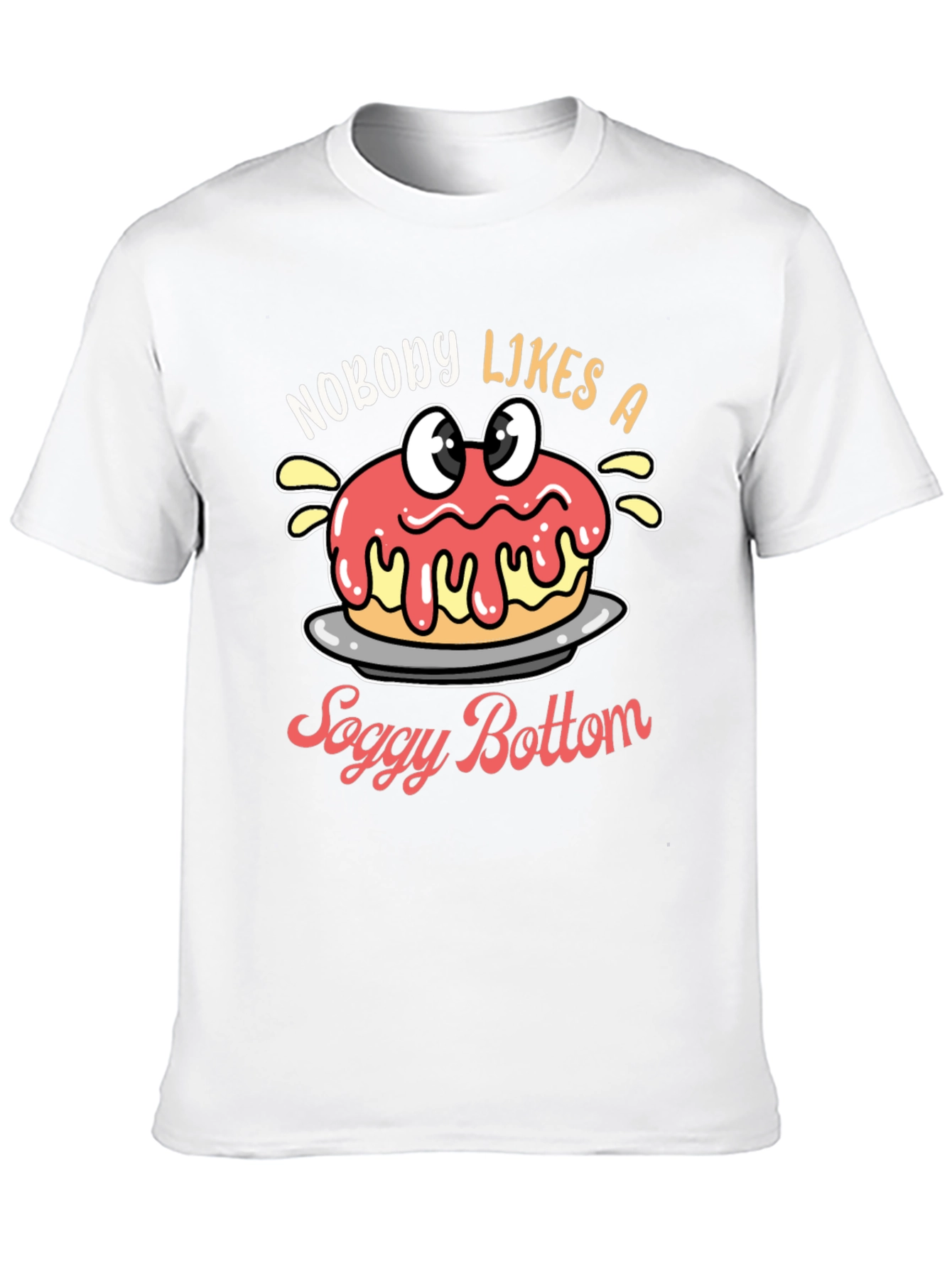 Black Soggy Bottom Funny T-Shirt view 10