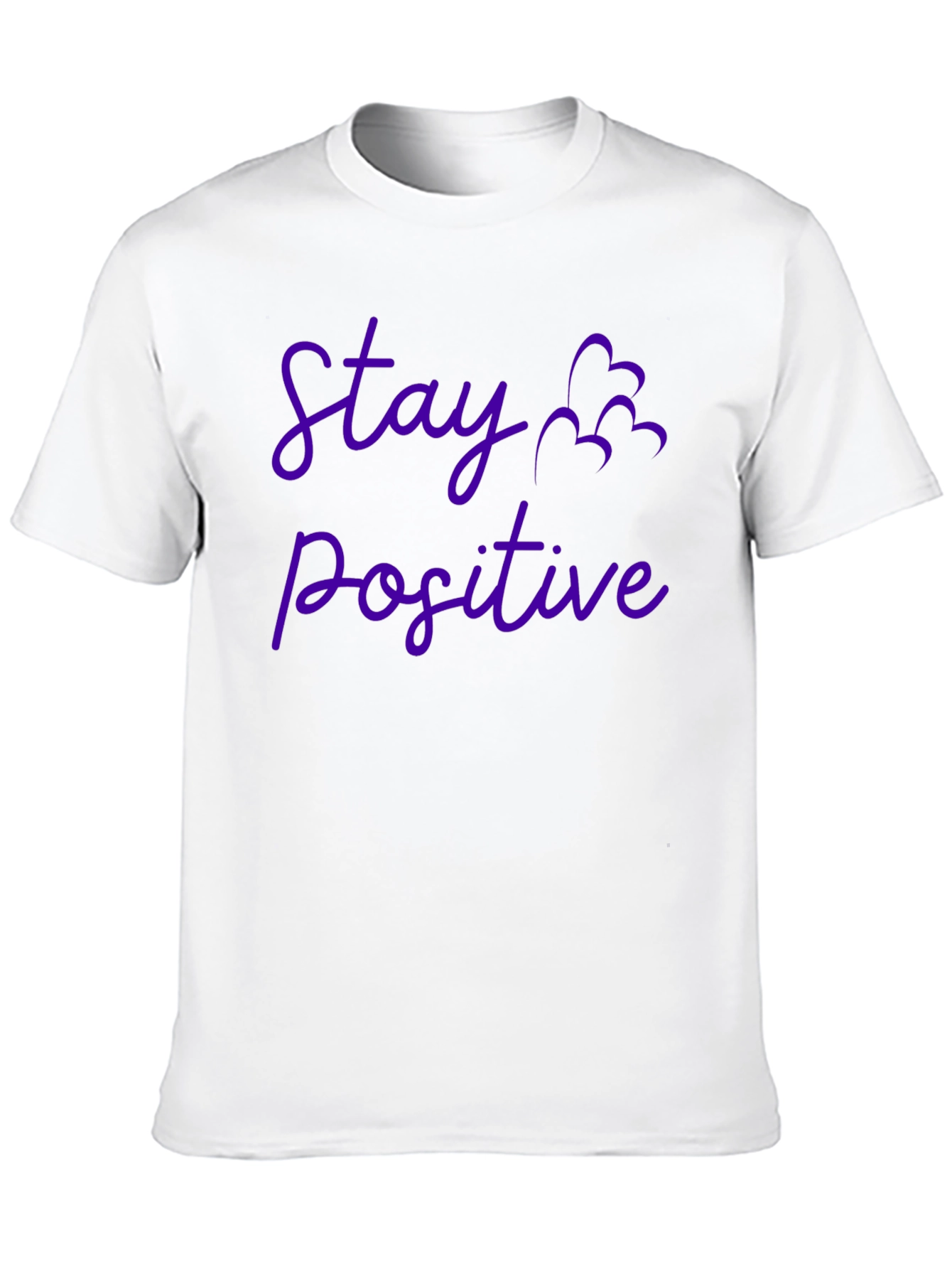 Black Stay Positive Graphic T-Shirt - Black view 10