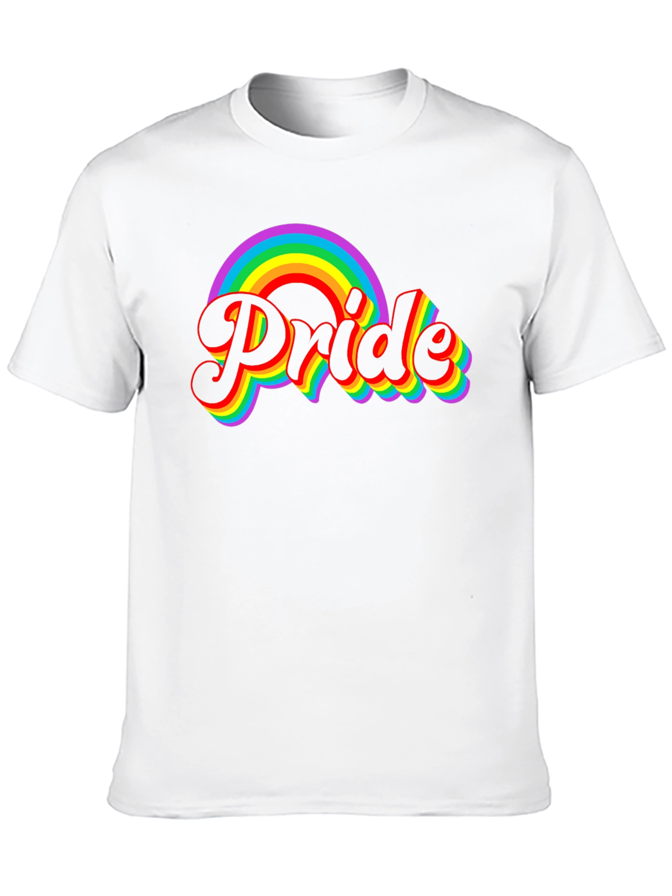 Pride Rainbow Graphic T-Shirt - 10
