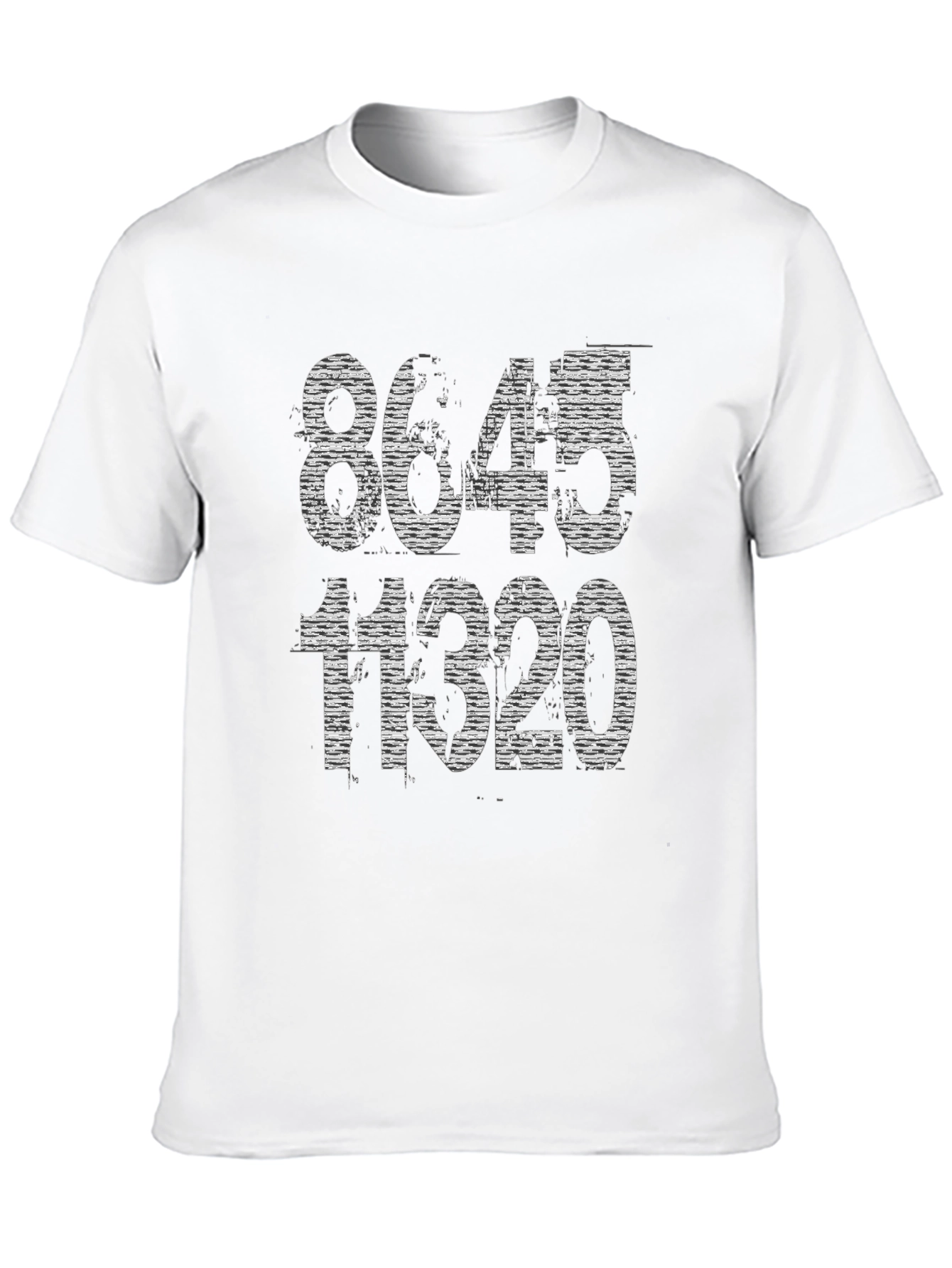 Black 8645 11320 Graphic Tee - Political Statement T-Shirt view 10
