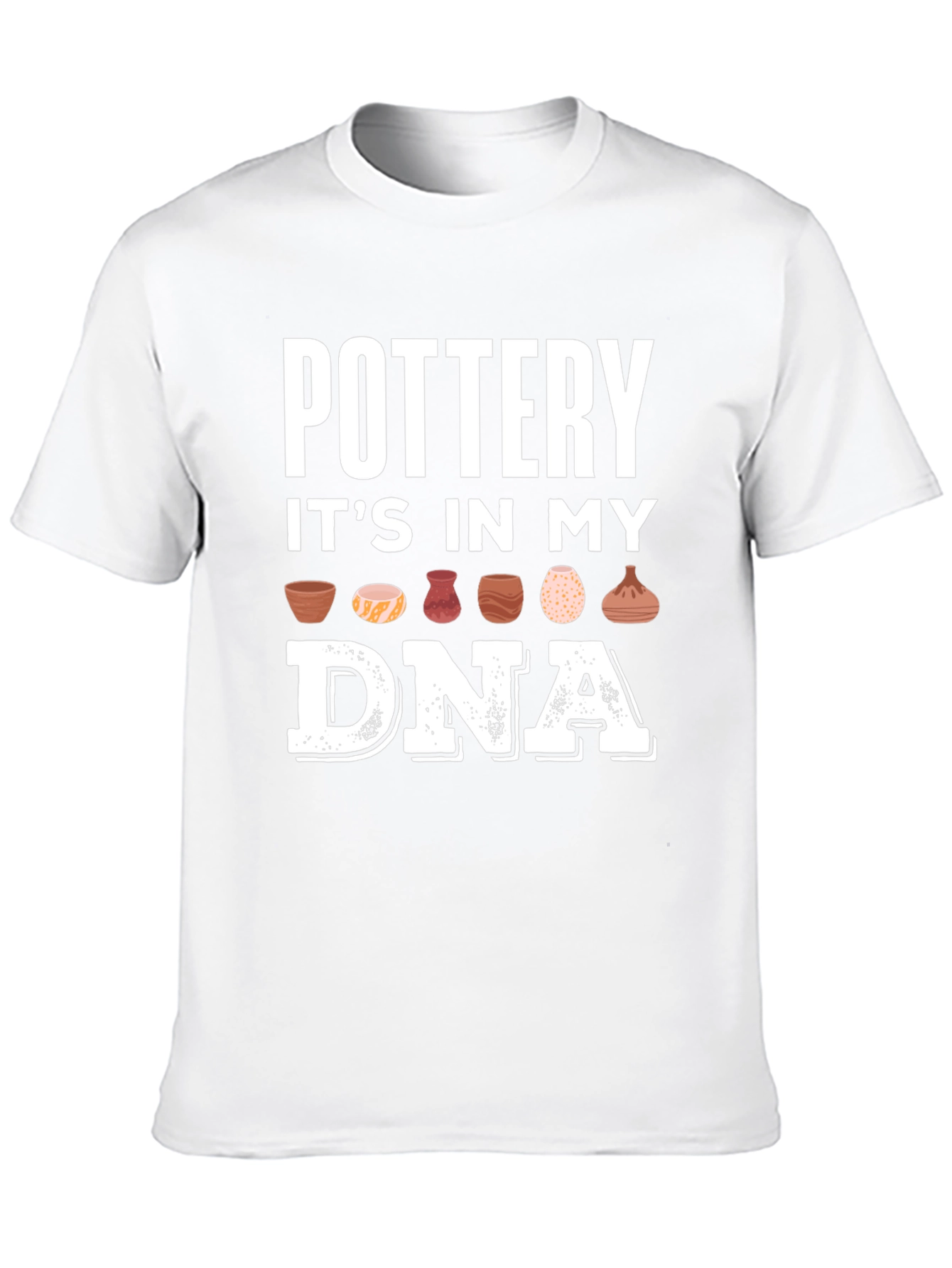 Black Pottery In My DNA T-Shirt - Crafting Apparel view 10