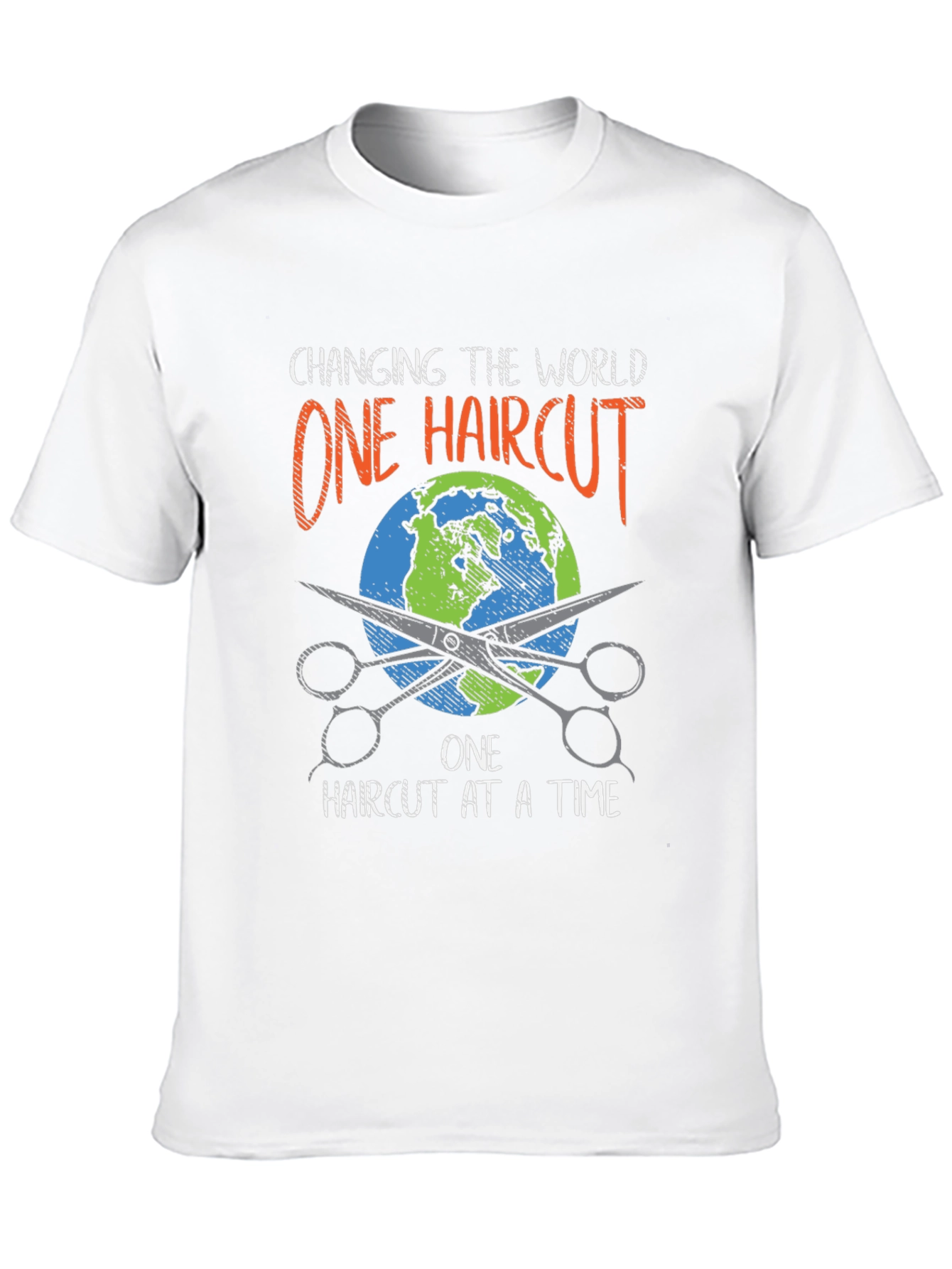 Black Changing the World One Haircut at a Time T-Shirt view 10