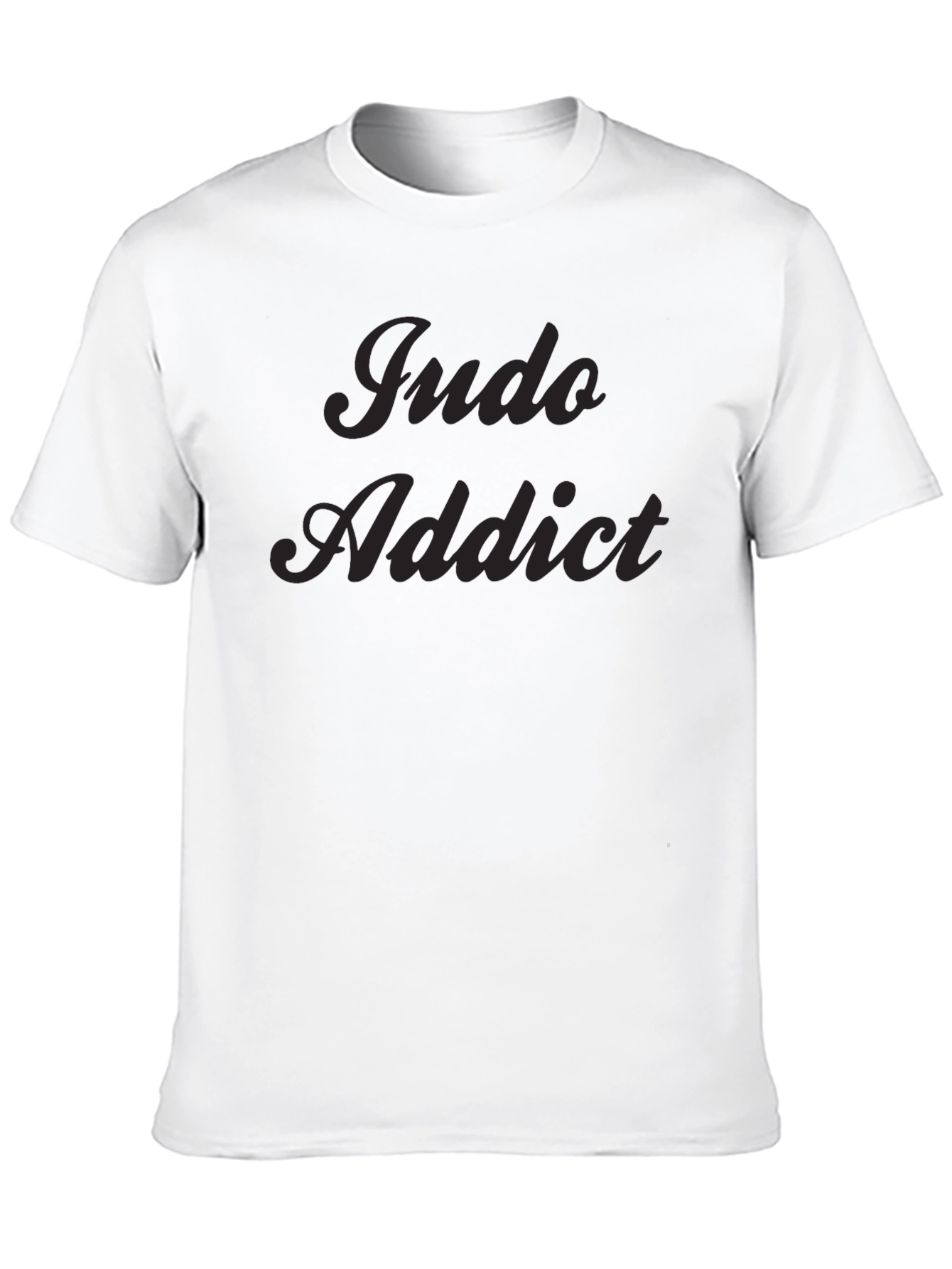 Black Judo Addict Black T-Shirt, Men's Fashion Tee view 10
