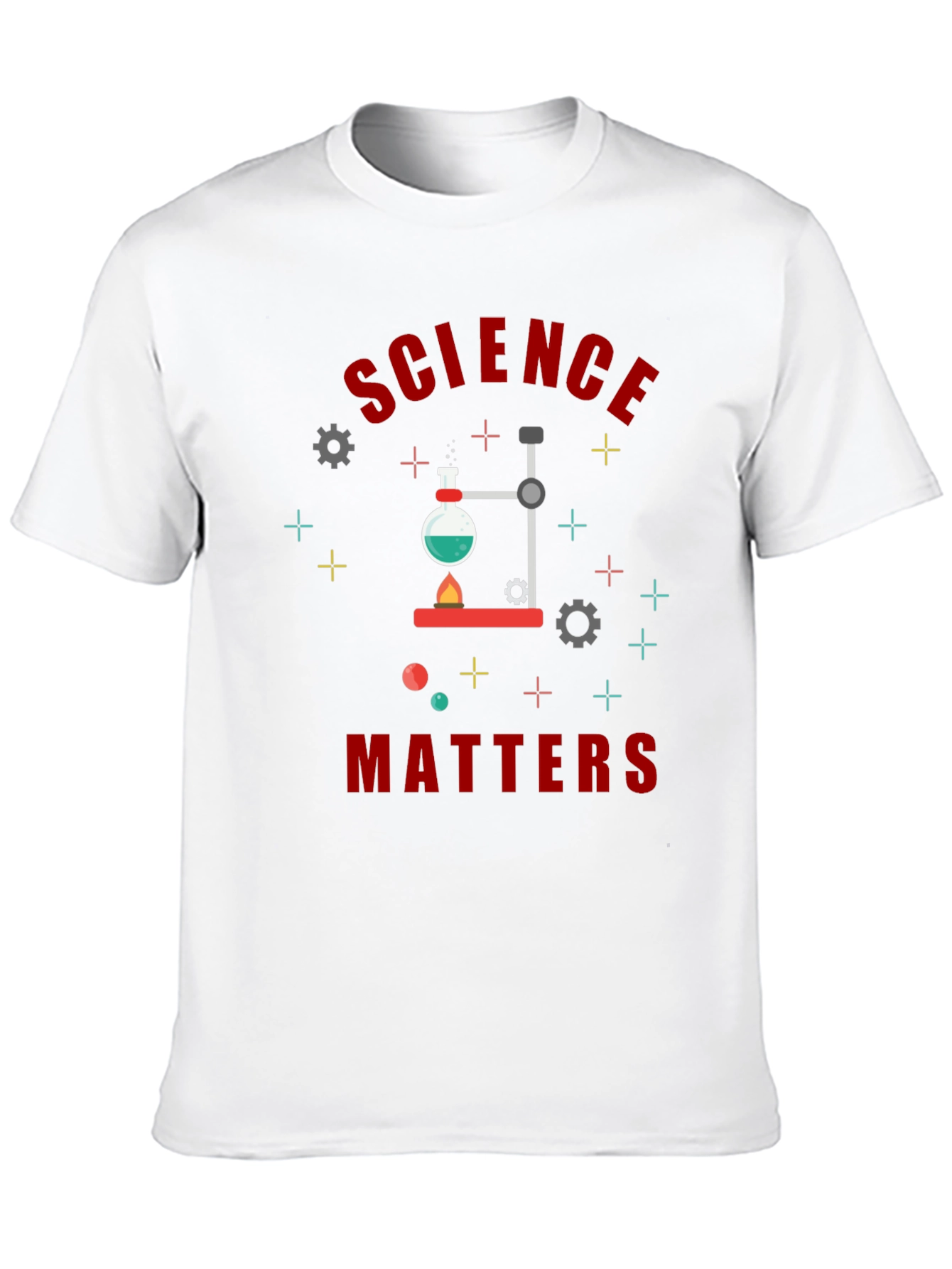 Black Science Matters Graphic Tee - Lab Experiment Design view 10
