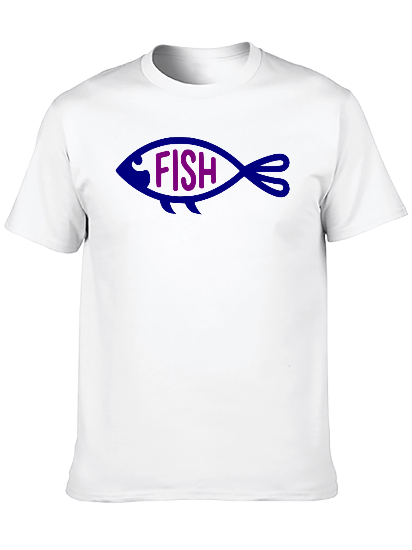 Black Fish Graphic Tee - Black Cotton Blend view 10