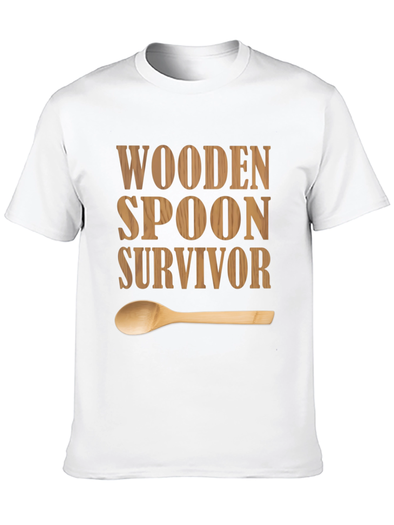 Black Wooden Spoon Survivor Graphic T-Shirt view 10