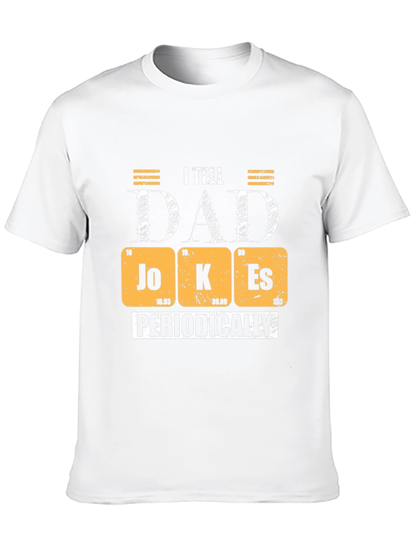 Black Dad Jokes T-Shirt - I Tell Dad Jokes Periodically Tee view 10