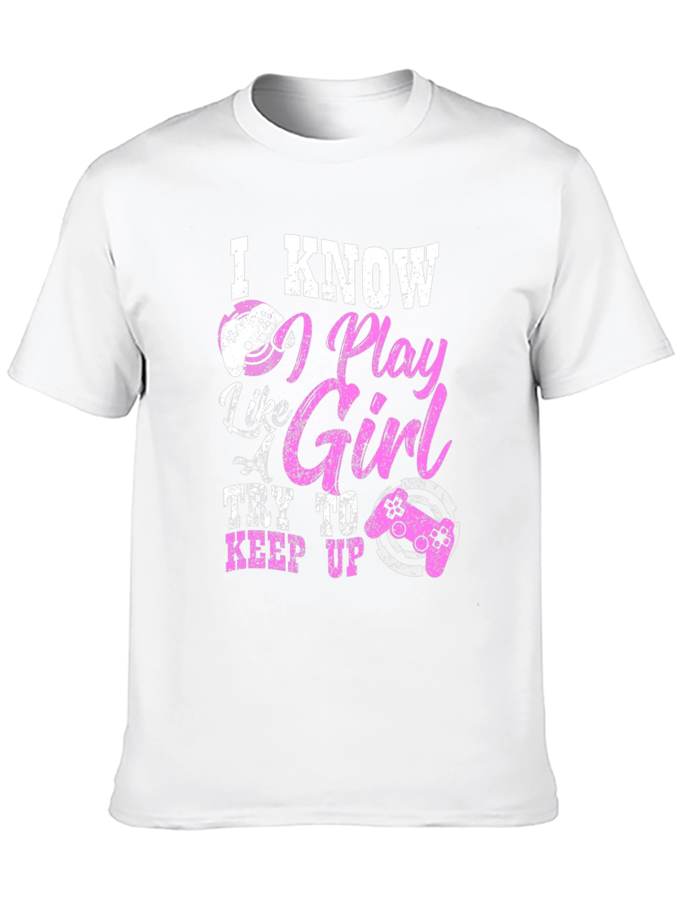 Black I Know I Play Like A Girl T-Shirt view 10