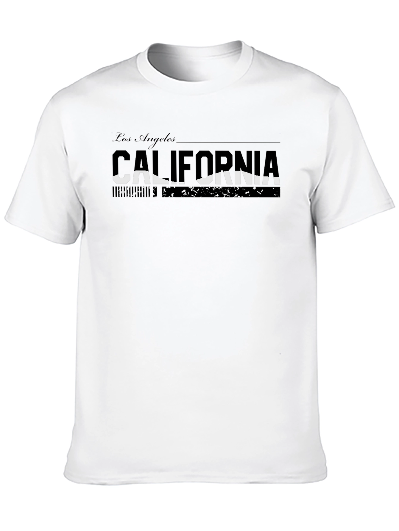 Black Los Angeles California Graphic Tee view 10