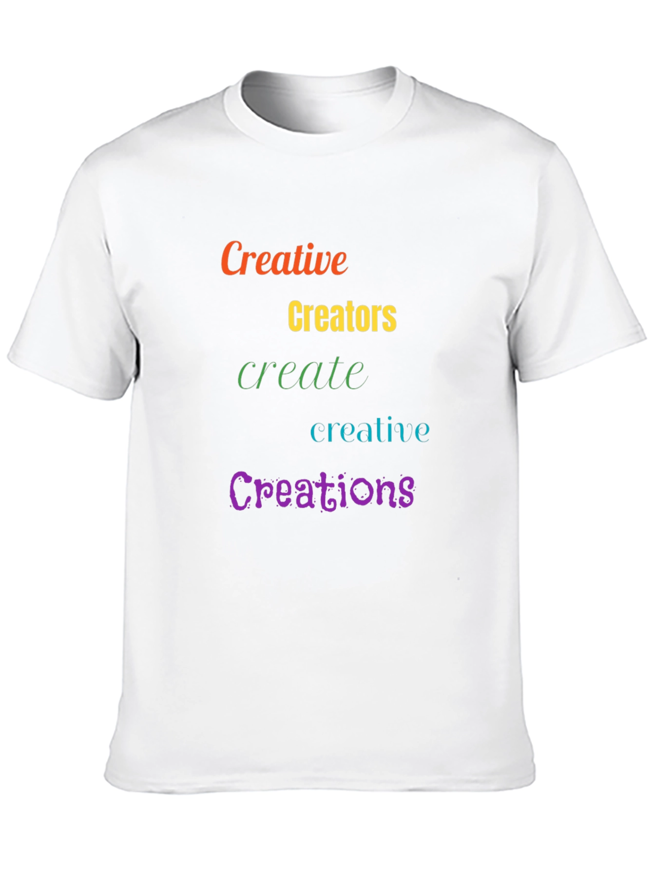 Black Creative Creations T-Shirt view 10