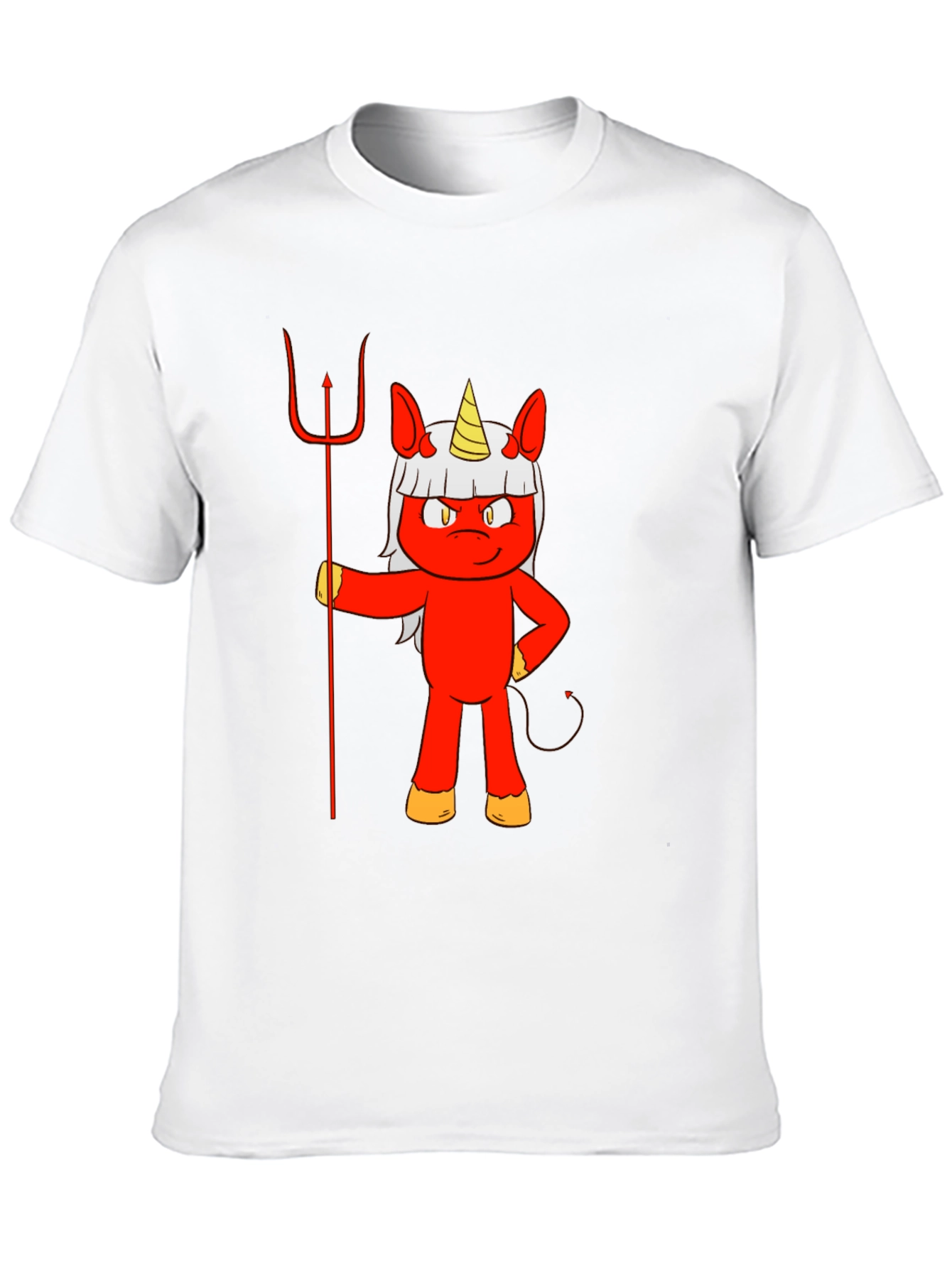 Devil Unicorn Graphic T-Shirt - 10