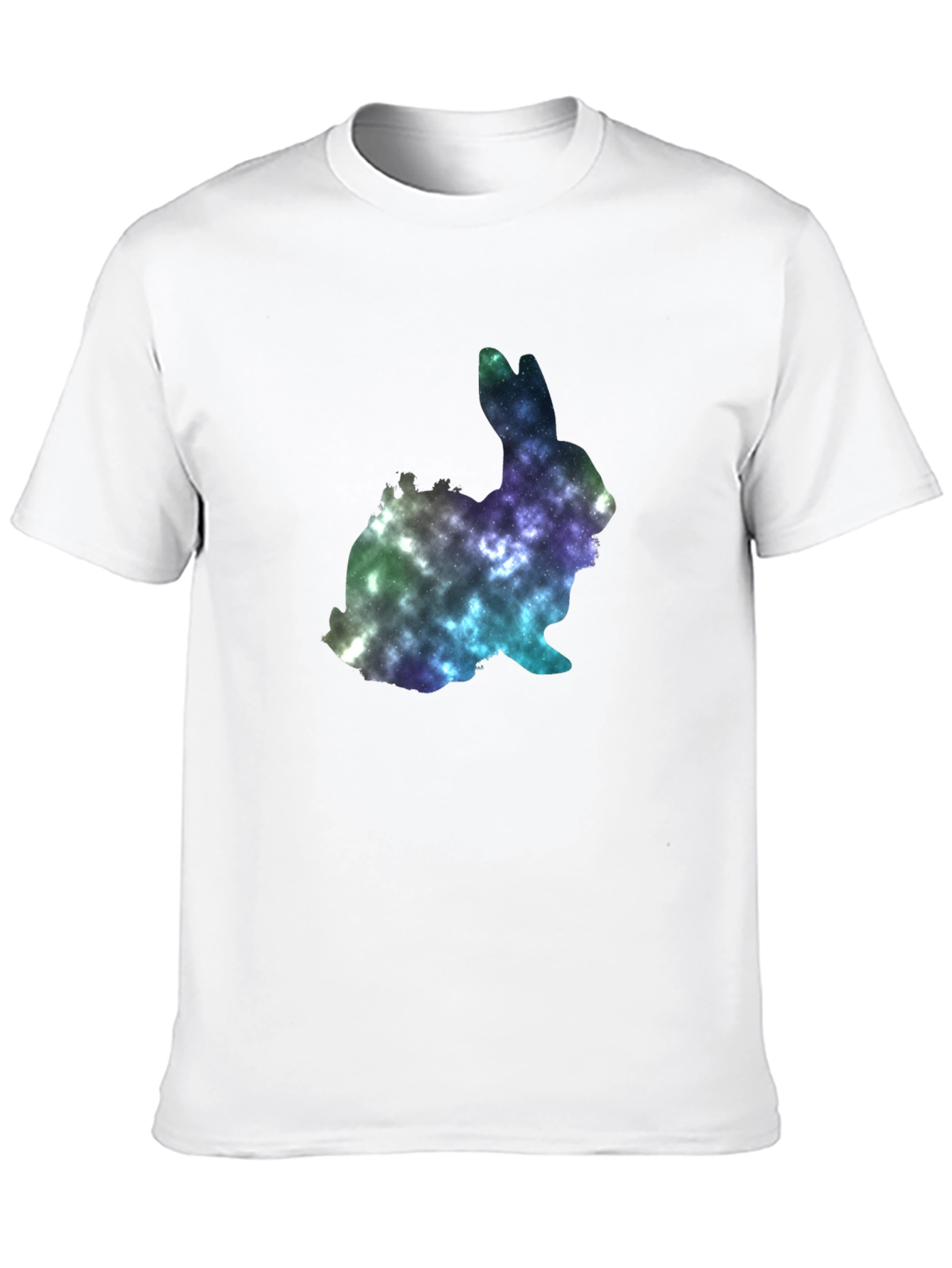 Cosmic Rabbit Black T-Shirt - 10