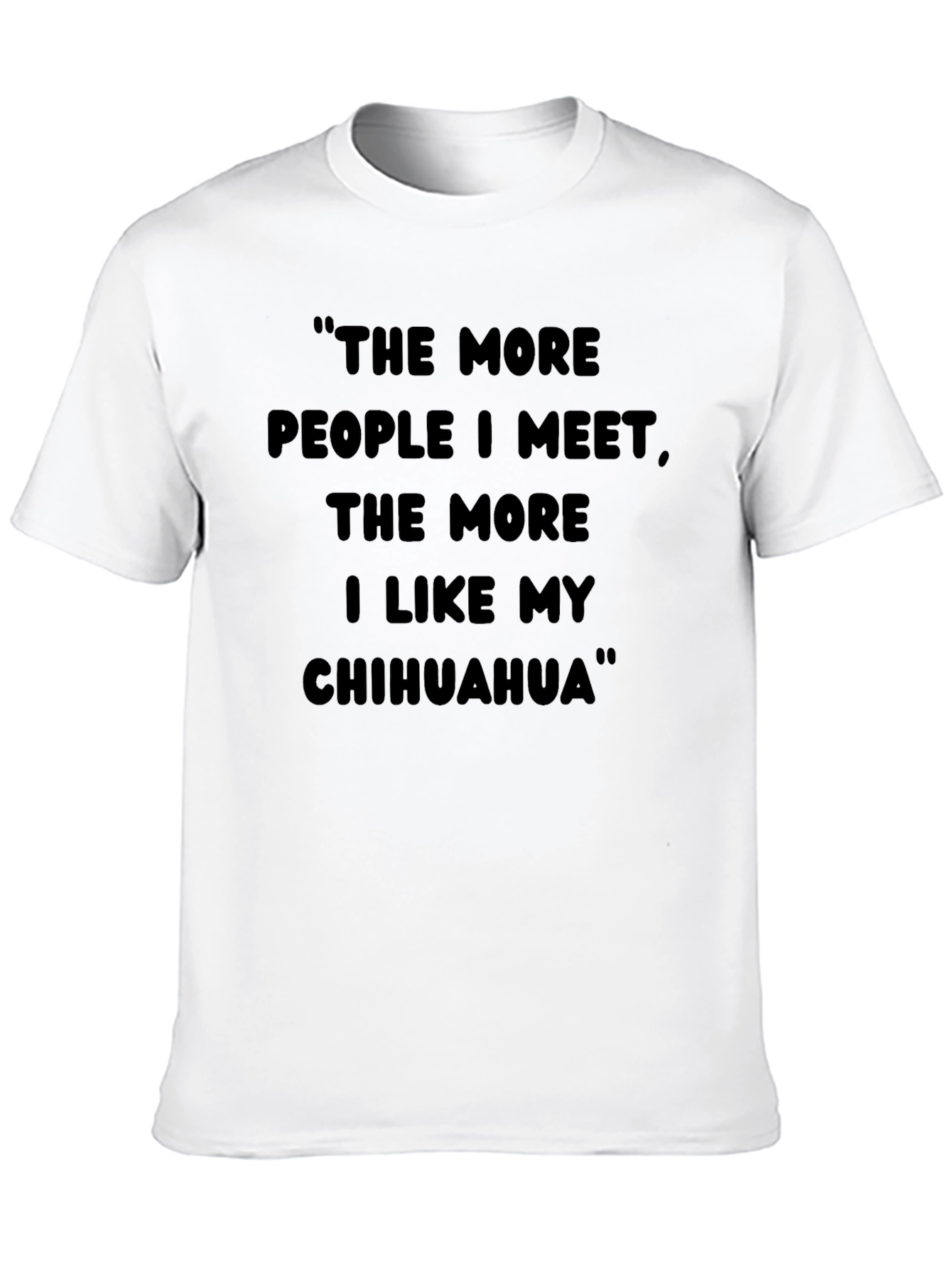 Black Chihuahua Lover T-Shirt Funny Dog Quote Tee view 10