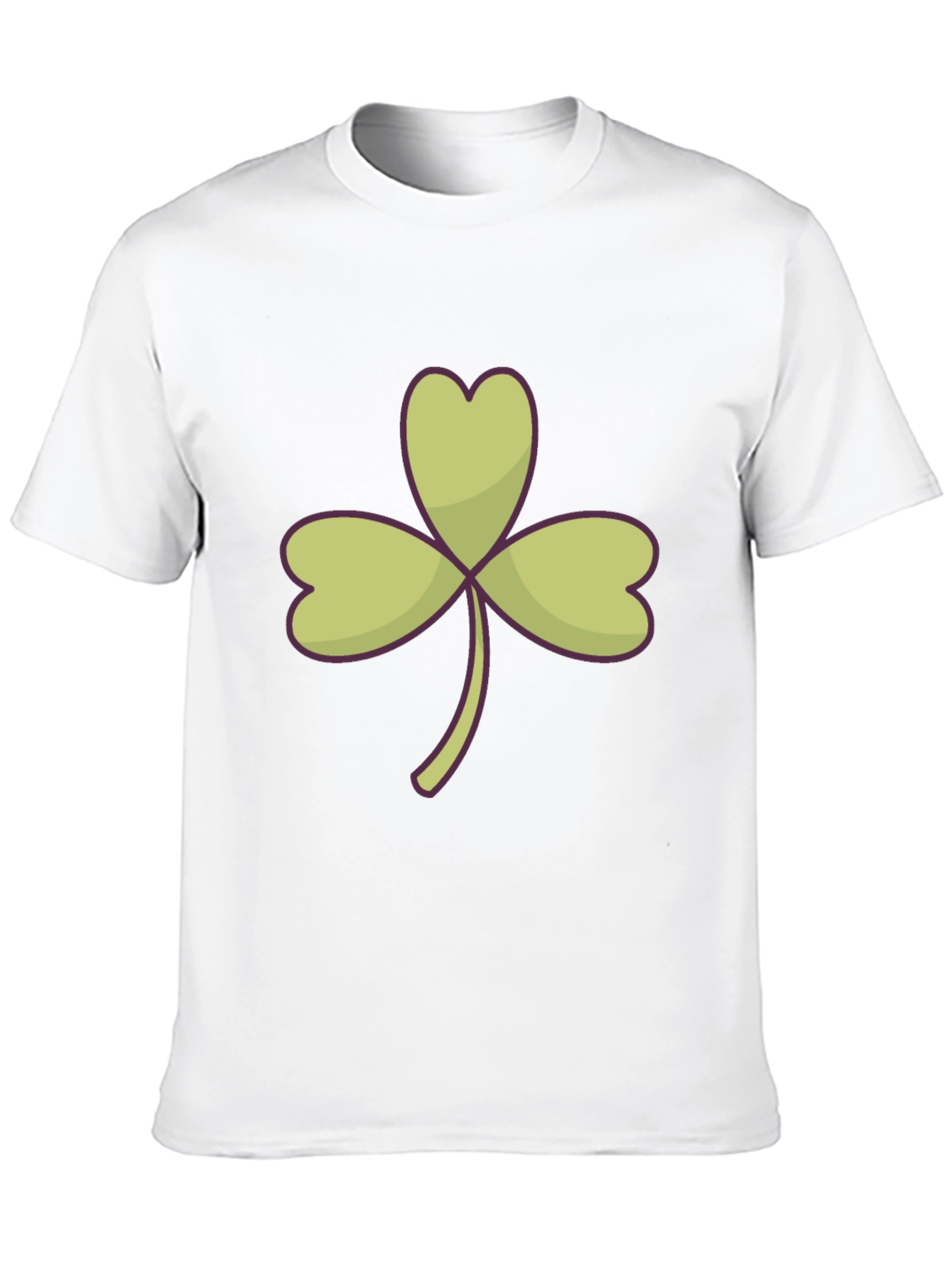 Black Shamrock Graphic Tee - Lucky St. Patrick's Day Shirt view 10