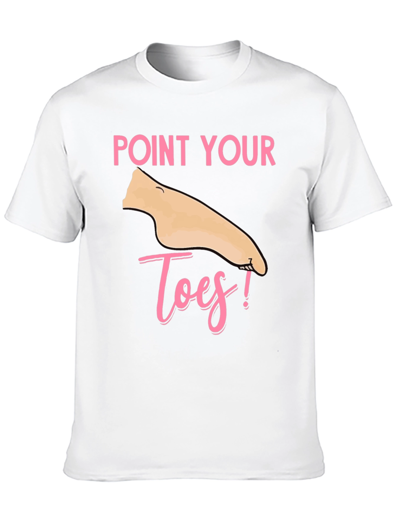Black Point Your Toes T-Shirt - Fun & Unique! view 10