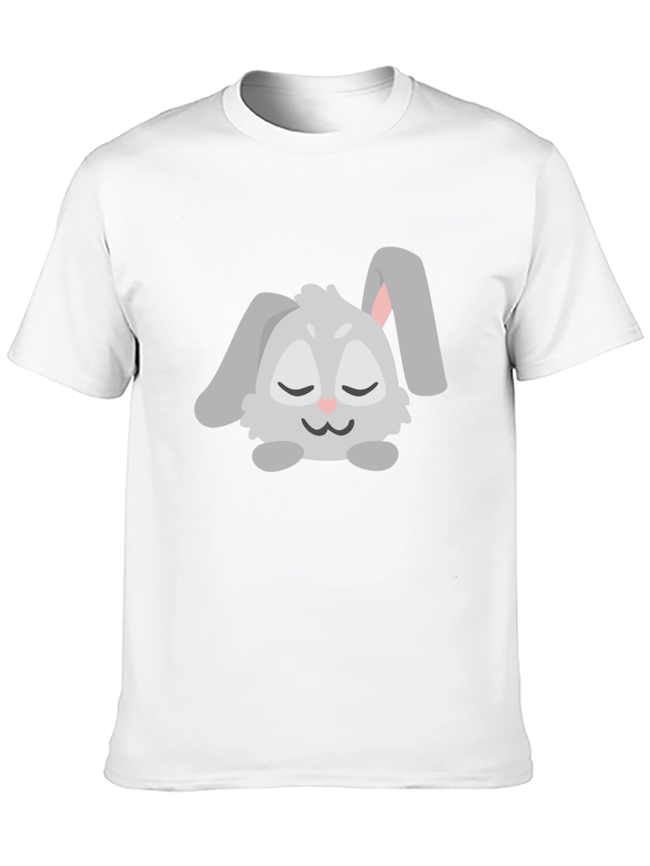 Cute Bunny Graphic Tee - Soft Cotton Comfort - 10