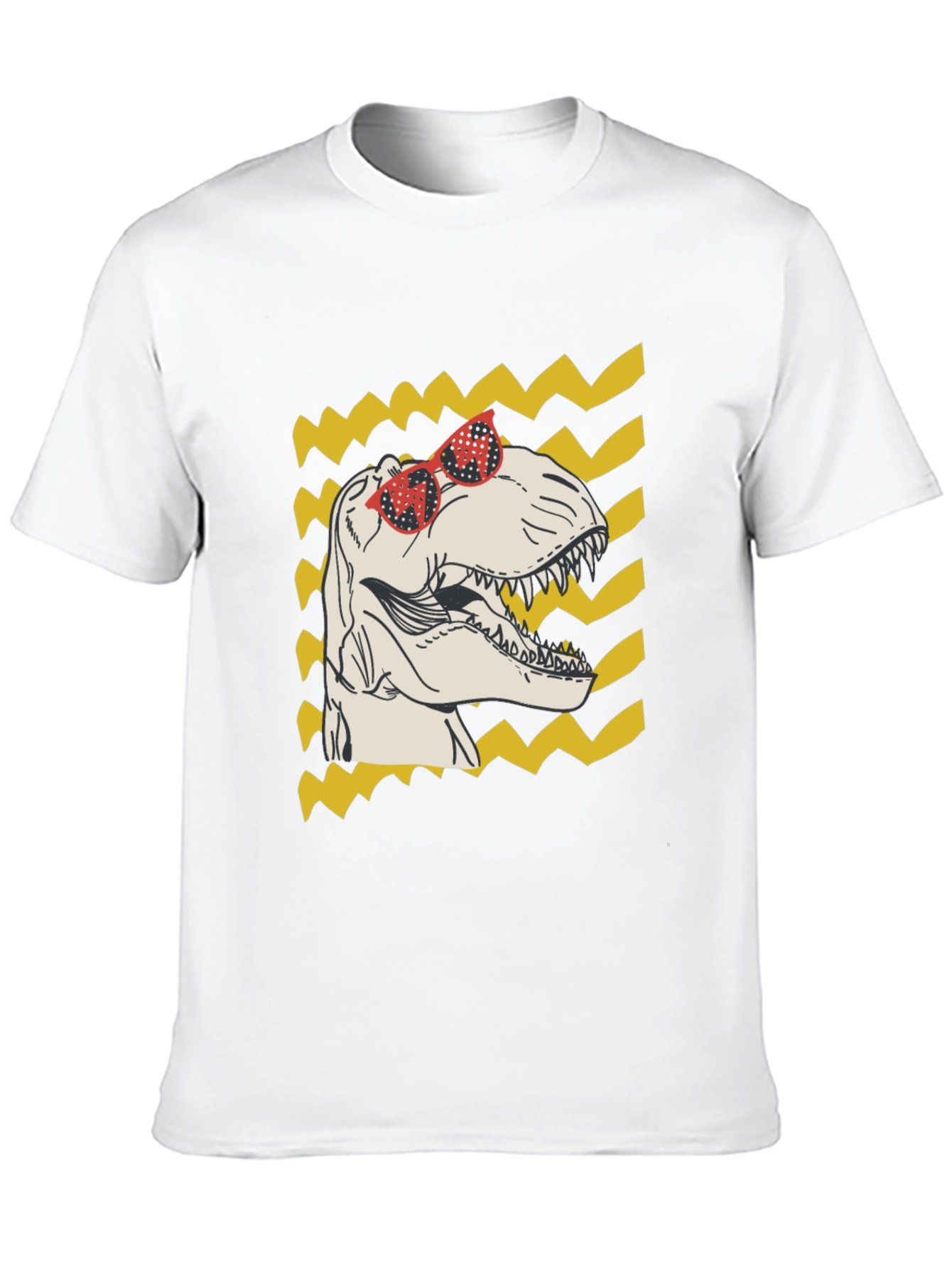 Black Cool Dino T-Shirt view 10