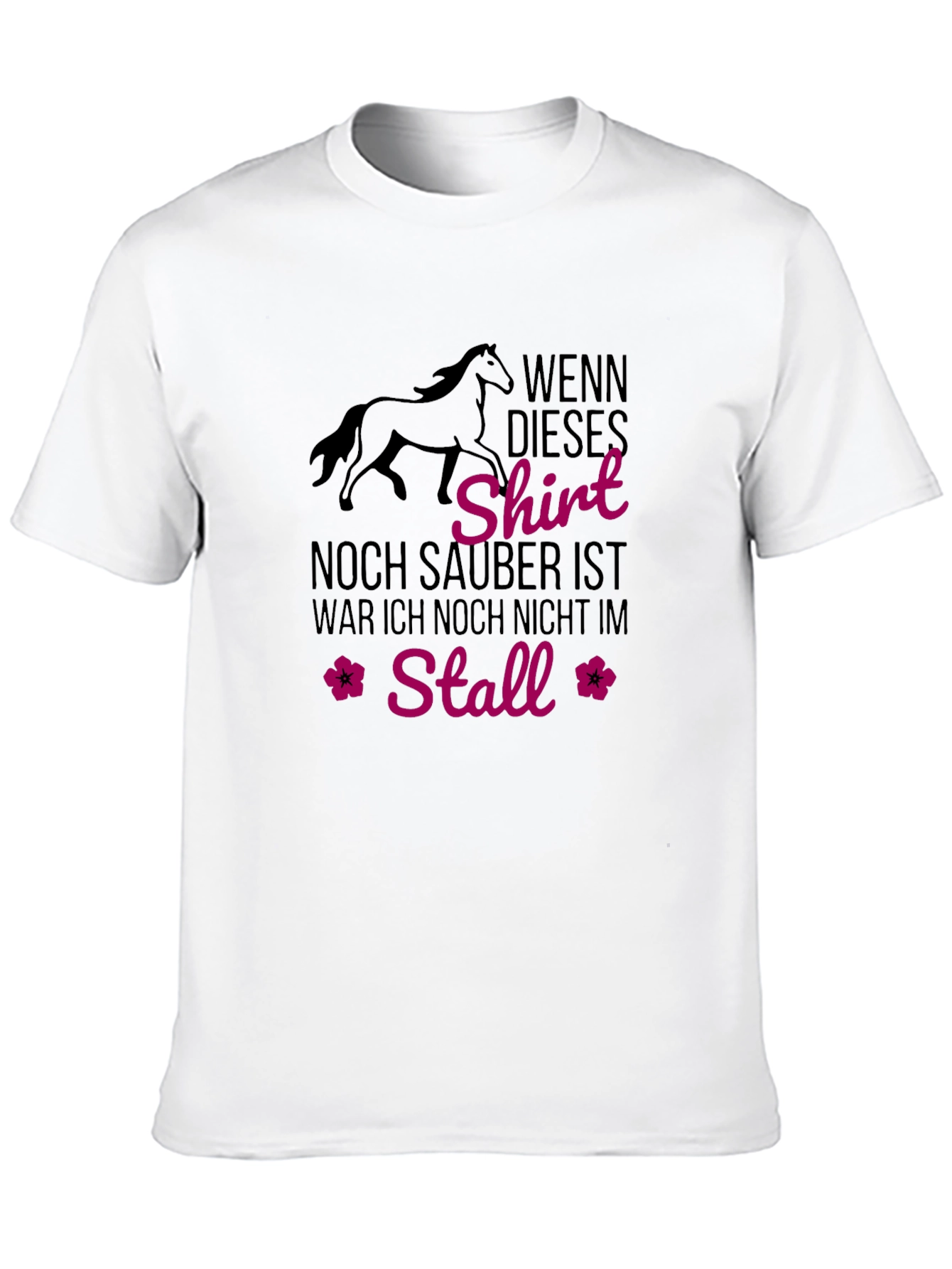 Black Horse Stall T-Shirt - Equestrian Lover's Tee view 10