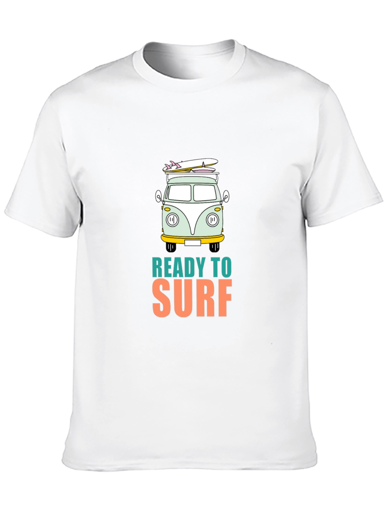 Black Ready To Surf Graphic Tee view 10