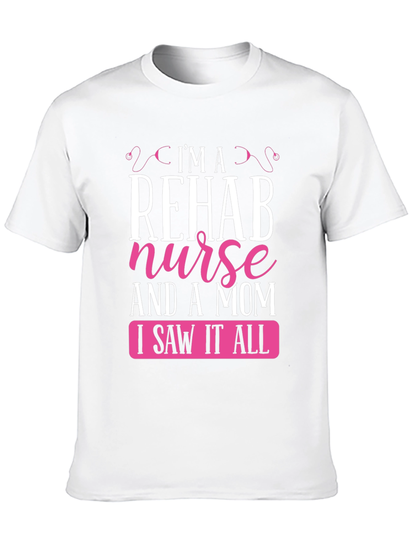 Black Rehab Nurse Mom T-Shirt view 10