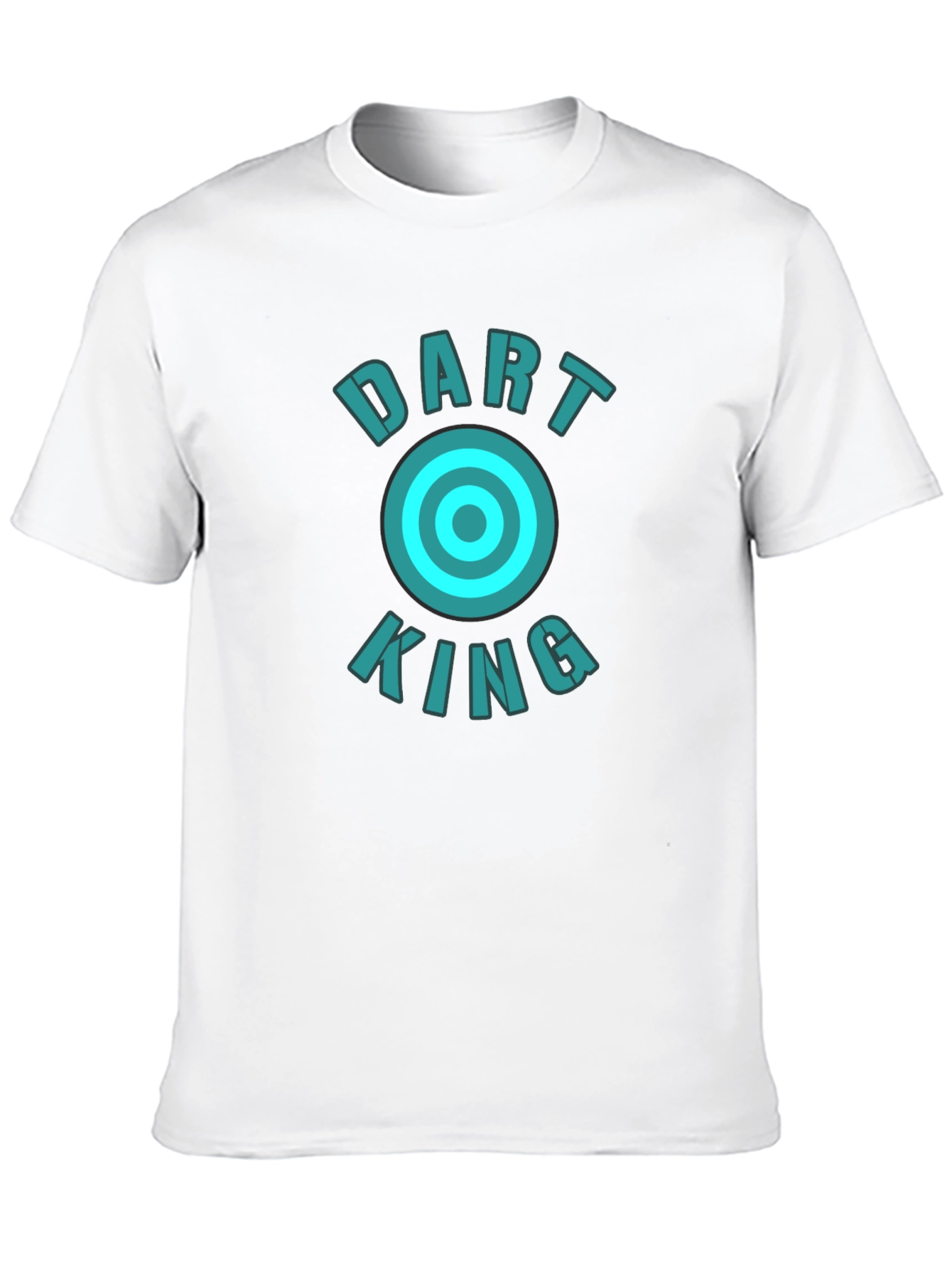 Black Dart King Graphic T-Shirt - Cool Design view 10
