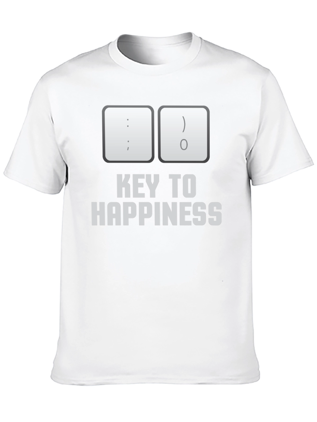 Black Key to Happiness T-Shirt - Programmer Humor Tee view 10