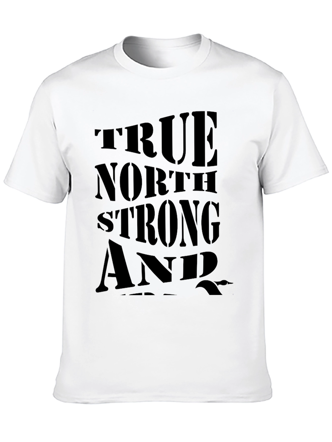 Black True North Strong T-Shirt view 10