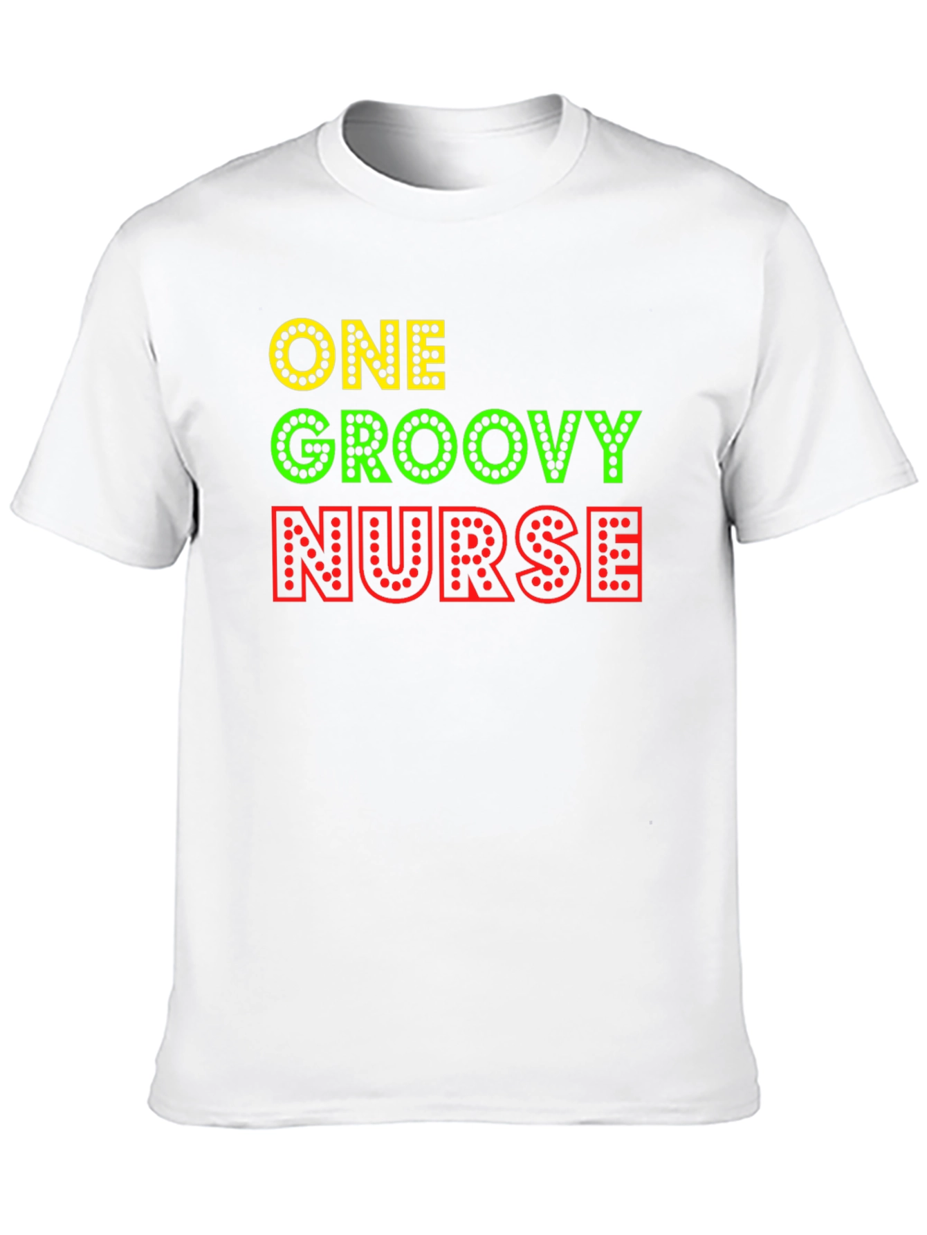 Black One Groovy Nurse Graphic T-Shirt view 10