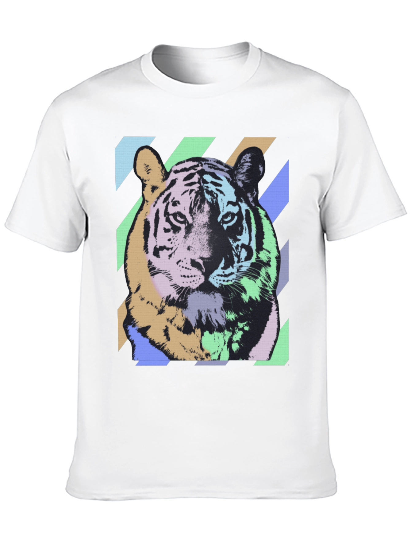 Black Tiger Graphic T-Shirt - Bold & Colorful Design view 10