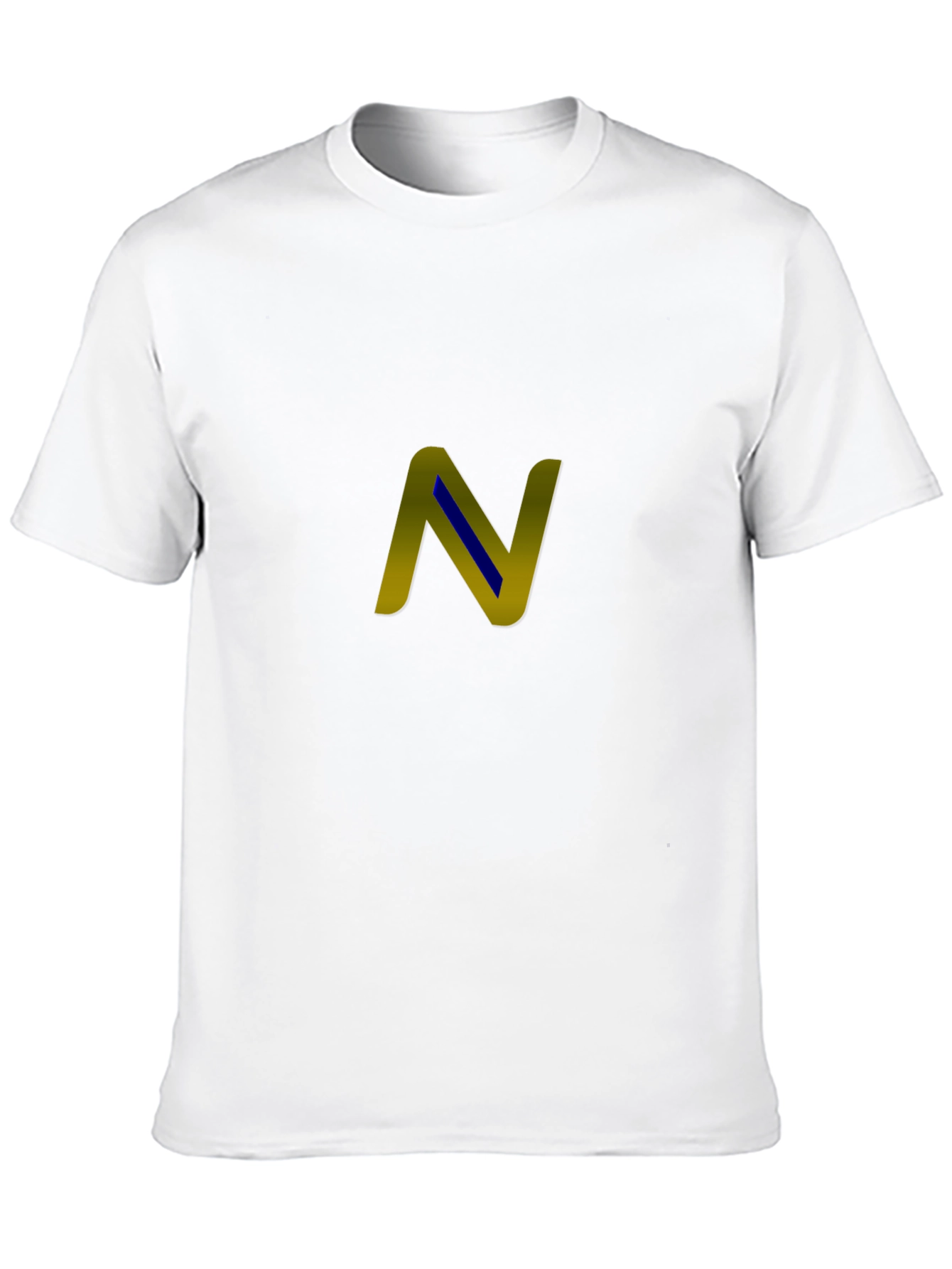 Black Stylish Black T-Shirt with Unique "N" Design view 10