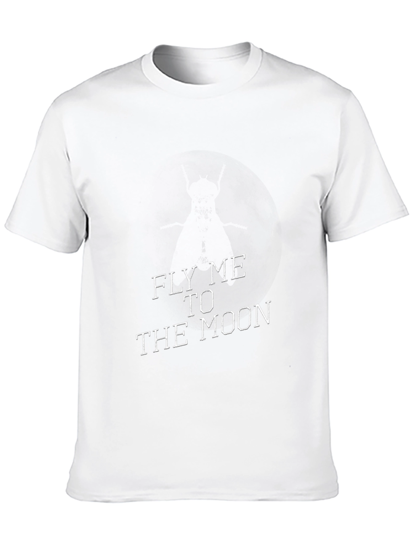 Black Fly Me to the Moon Black Graphic Tee view 10