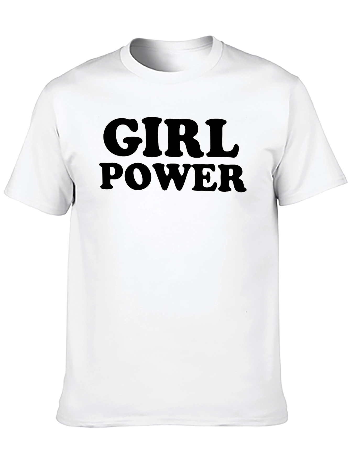 Black Girl Power T-Shirt - Black Graphic Tee view 10