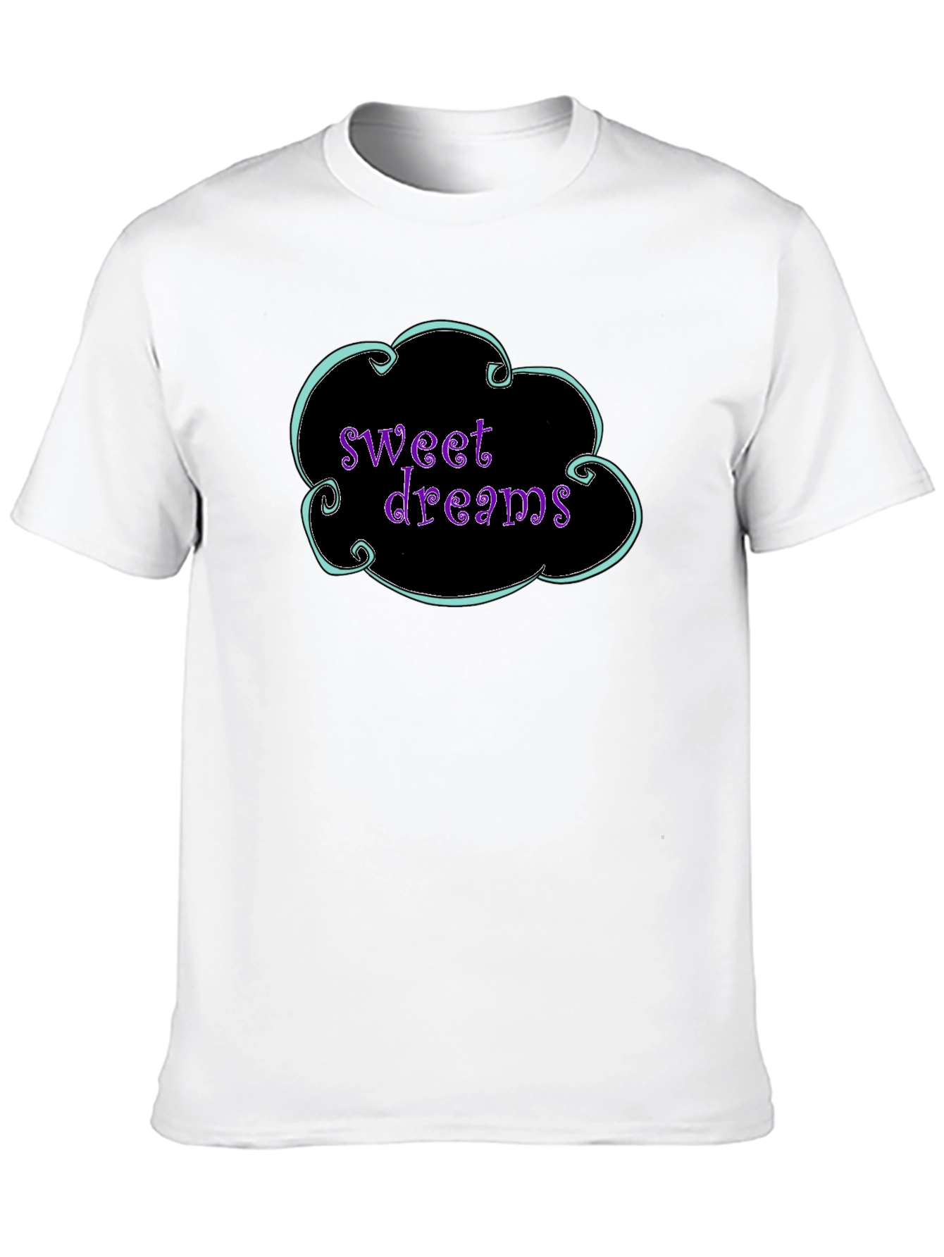 Black Sweet Dreams Graphic Tee - Comfy & Stylish view 10