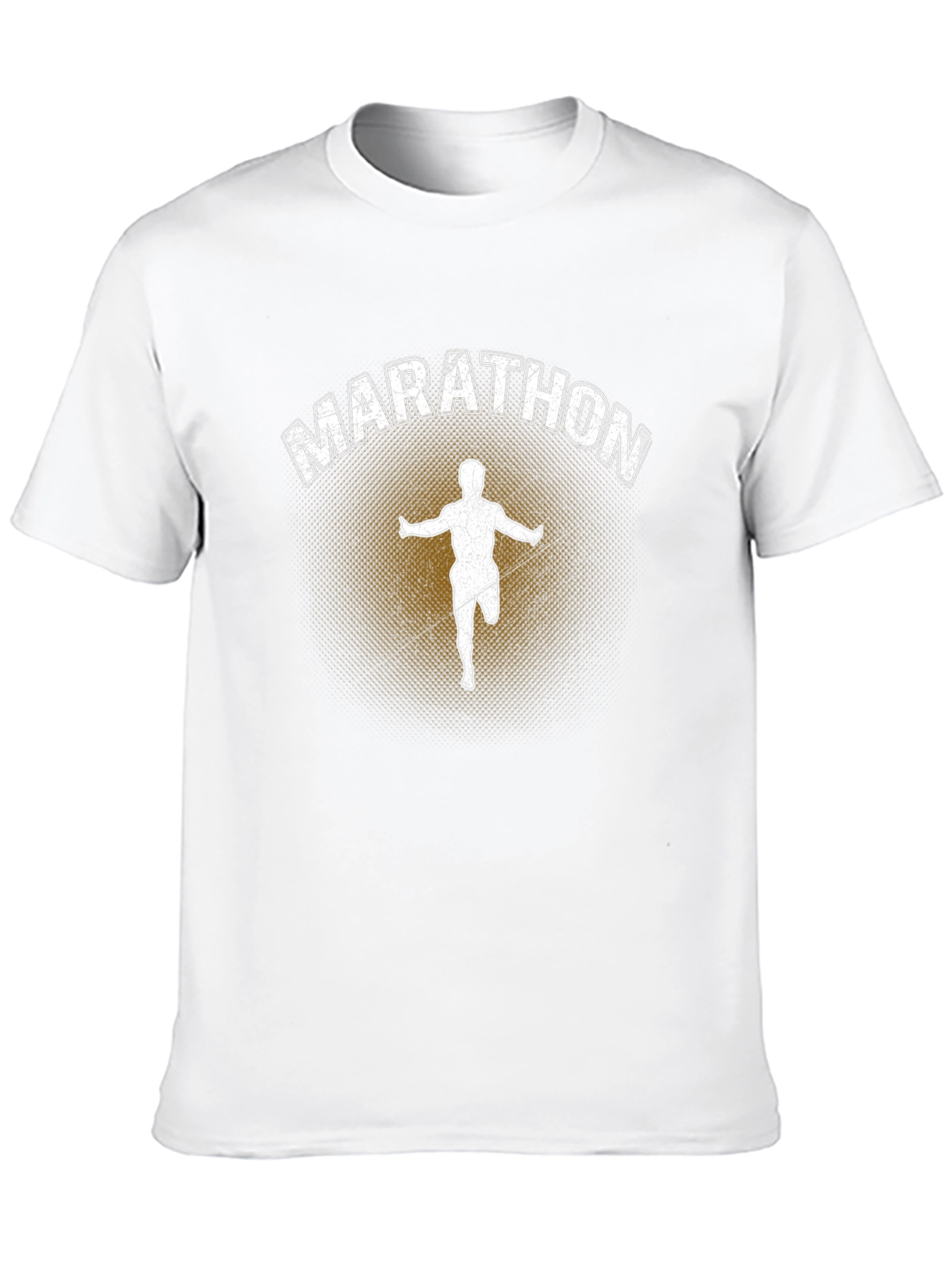 Black Marathon Runner Graphic Tee - Black view 10