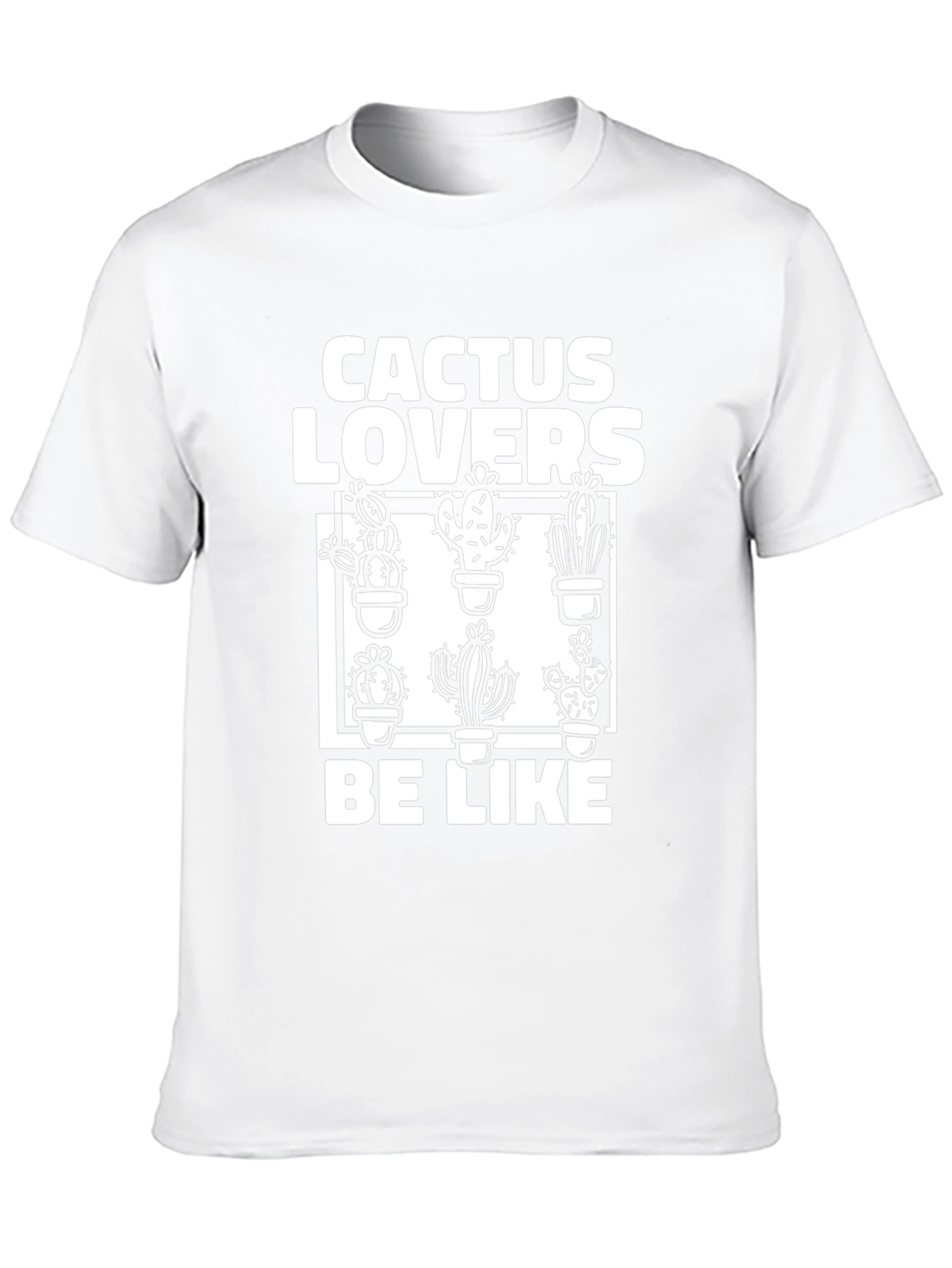 Black Cactus Lovers Graphic Tee view 10