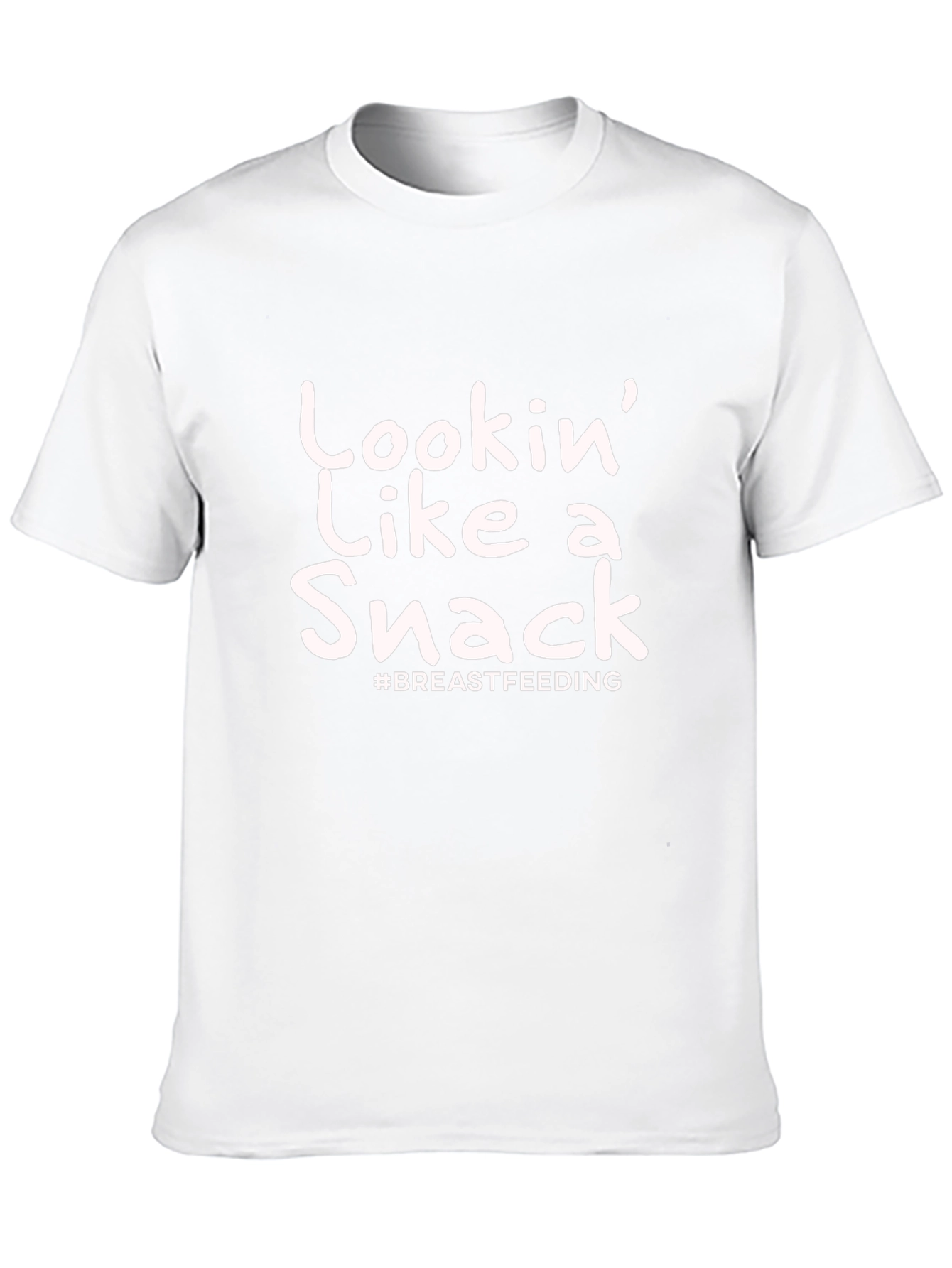 Black Lookin' Like a Snack Breastfeeding T-Shirt view 10