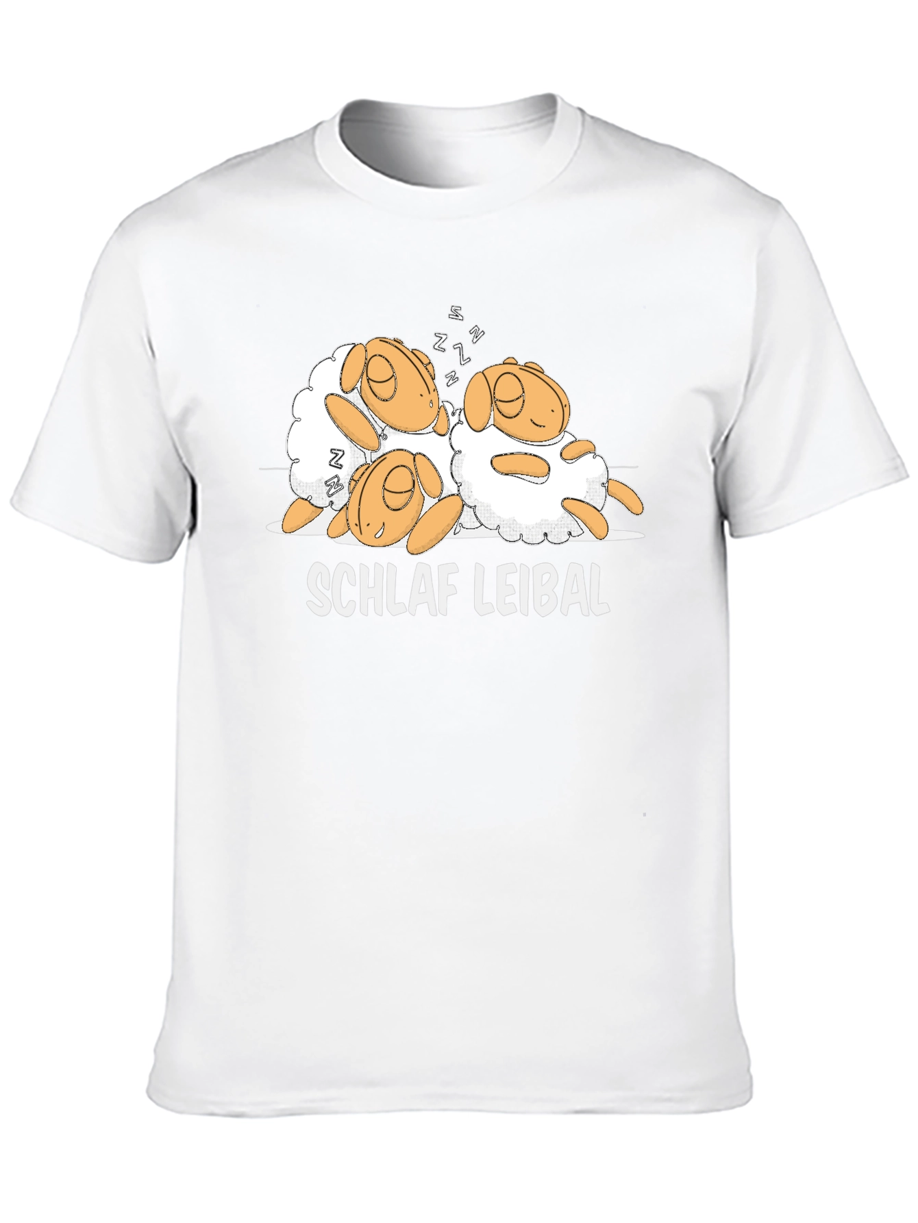 Black Schlaf Leibal Sheep T-Shirt view 10