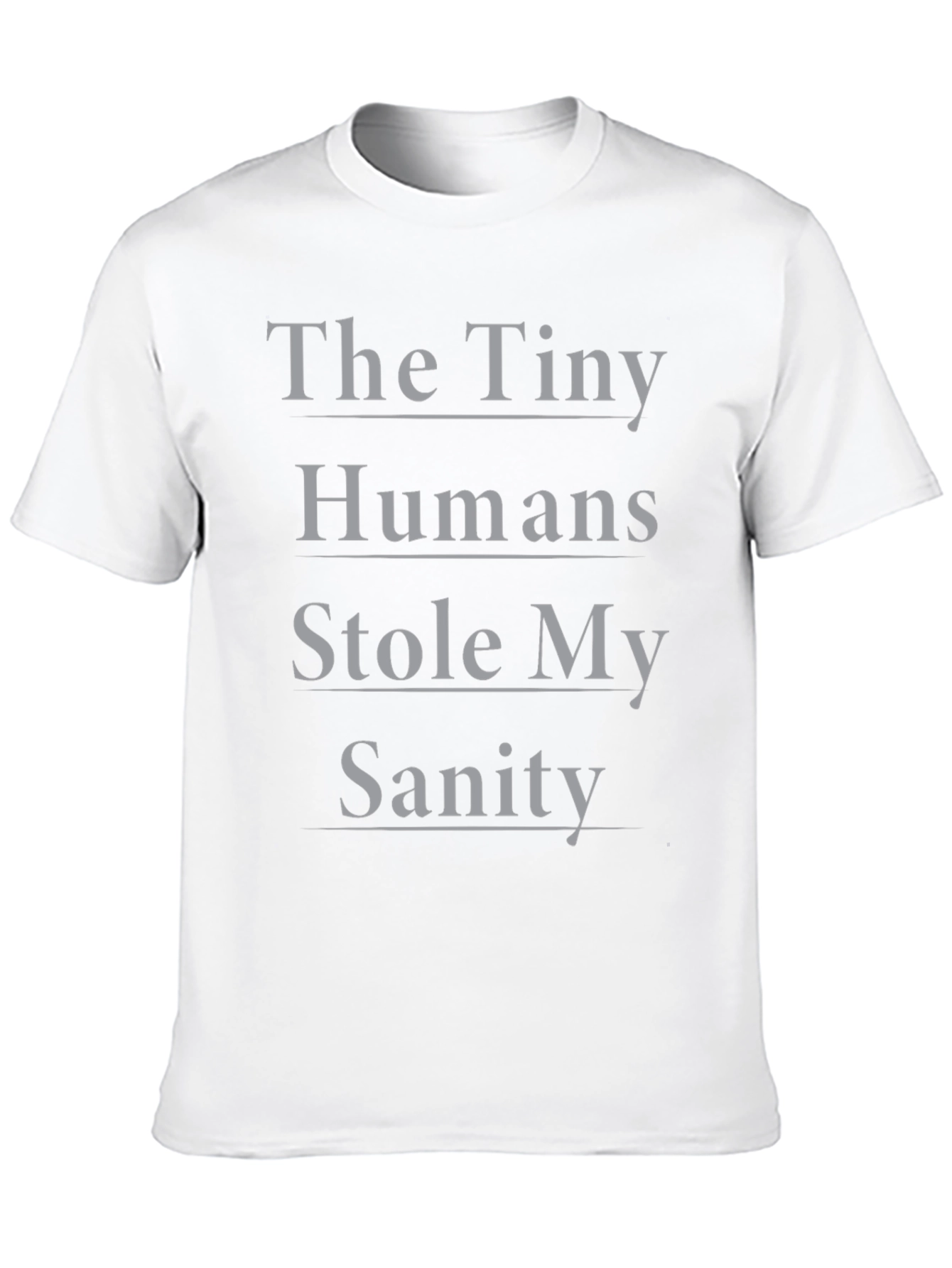 Black The Tiny Humans Stole My Sanity T-Shirt view 10