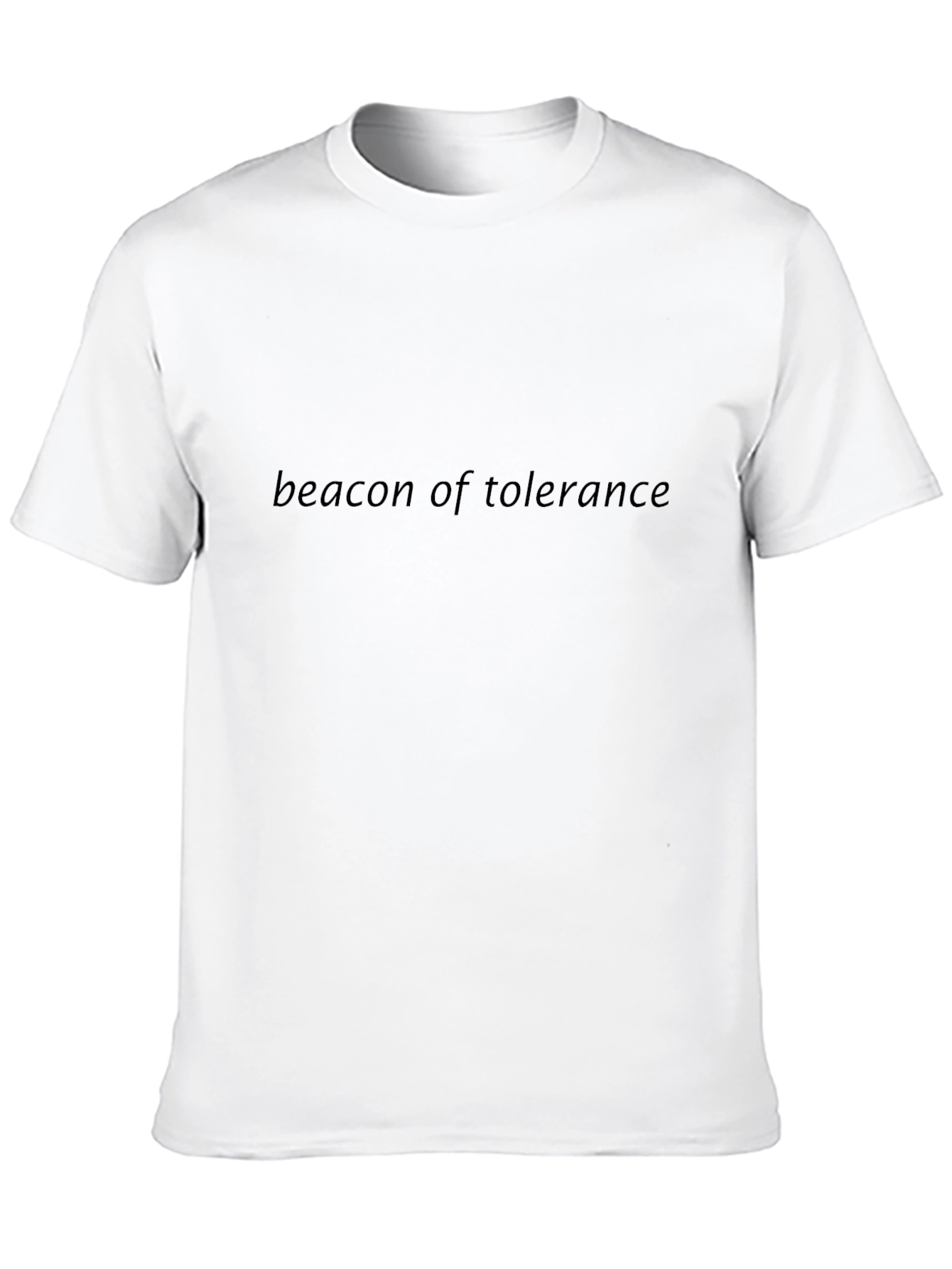 Beacon of Tolerance Black T-Shirt - 10