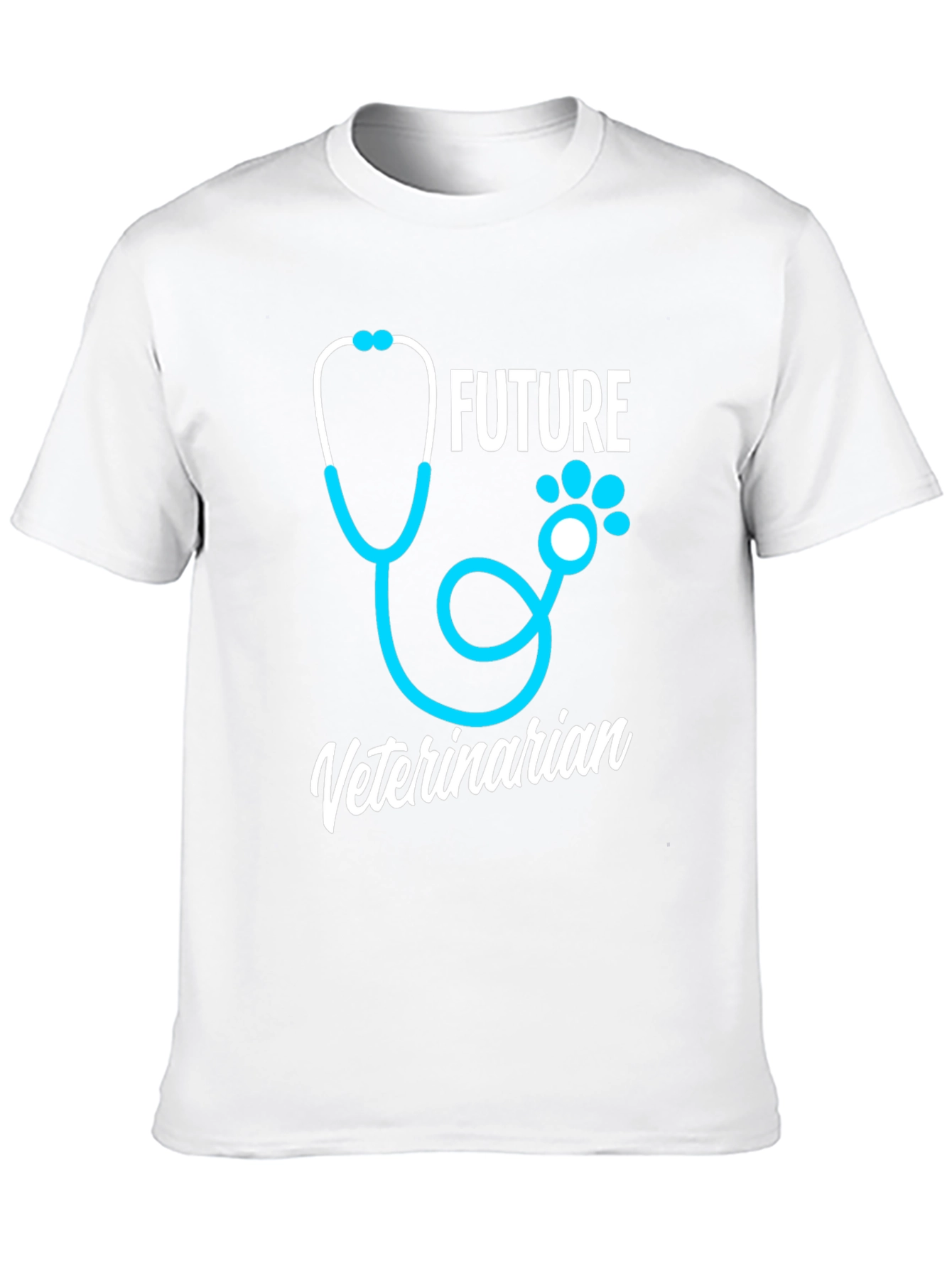 Black Future Veterinarian T-Shirt view 10