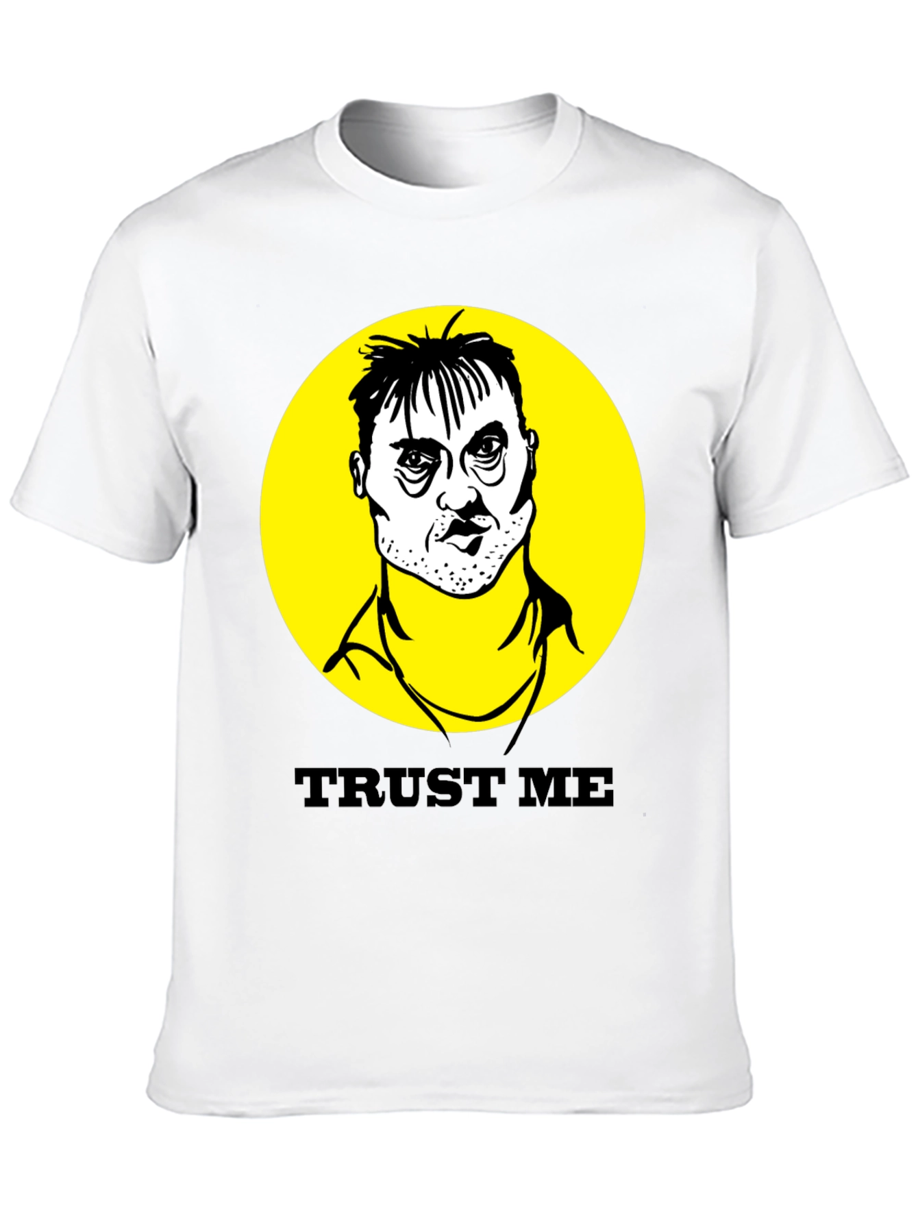 Black Trust Me T-Shirt - Adult Humor Tee view 10