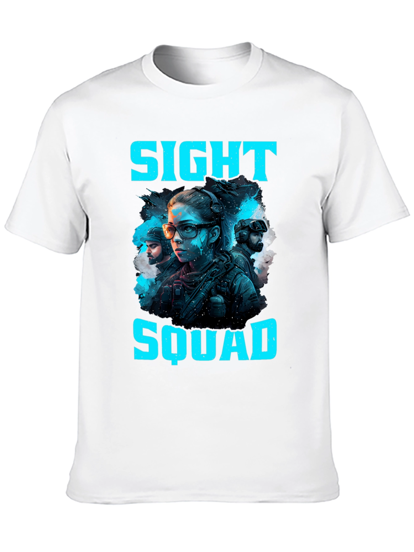 Black Sight Squad Graphic T-Shirt view 10