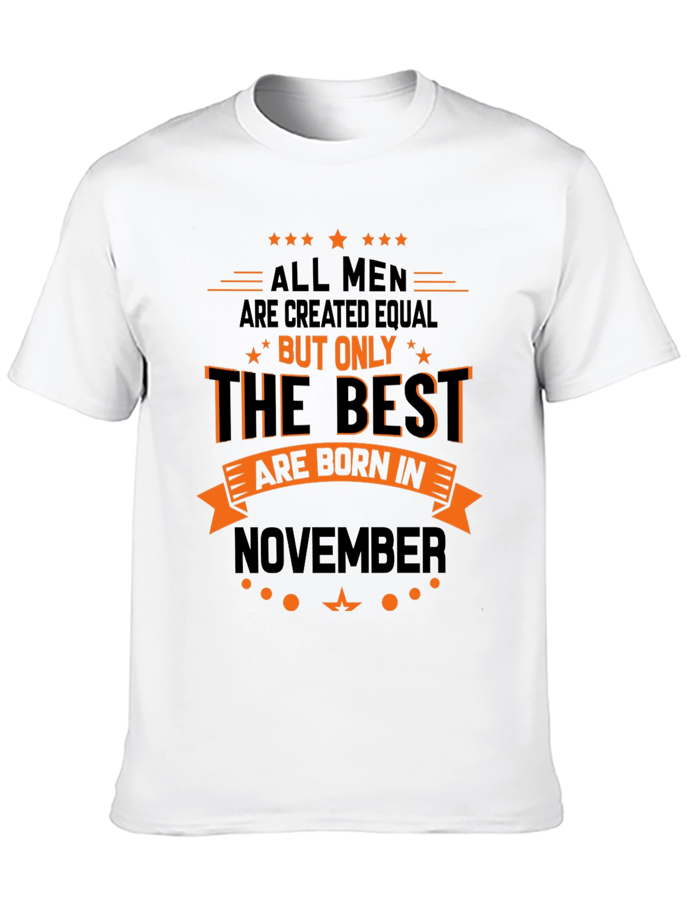 Black Best Men Born in November - Graphic T-Shirt view 10