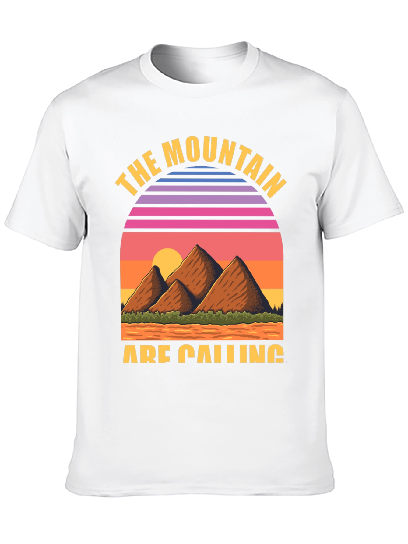 Black Mountain Calling Retro Graphic Tee view 10
