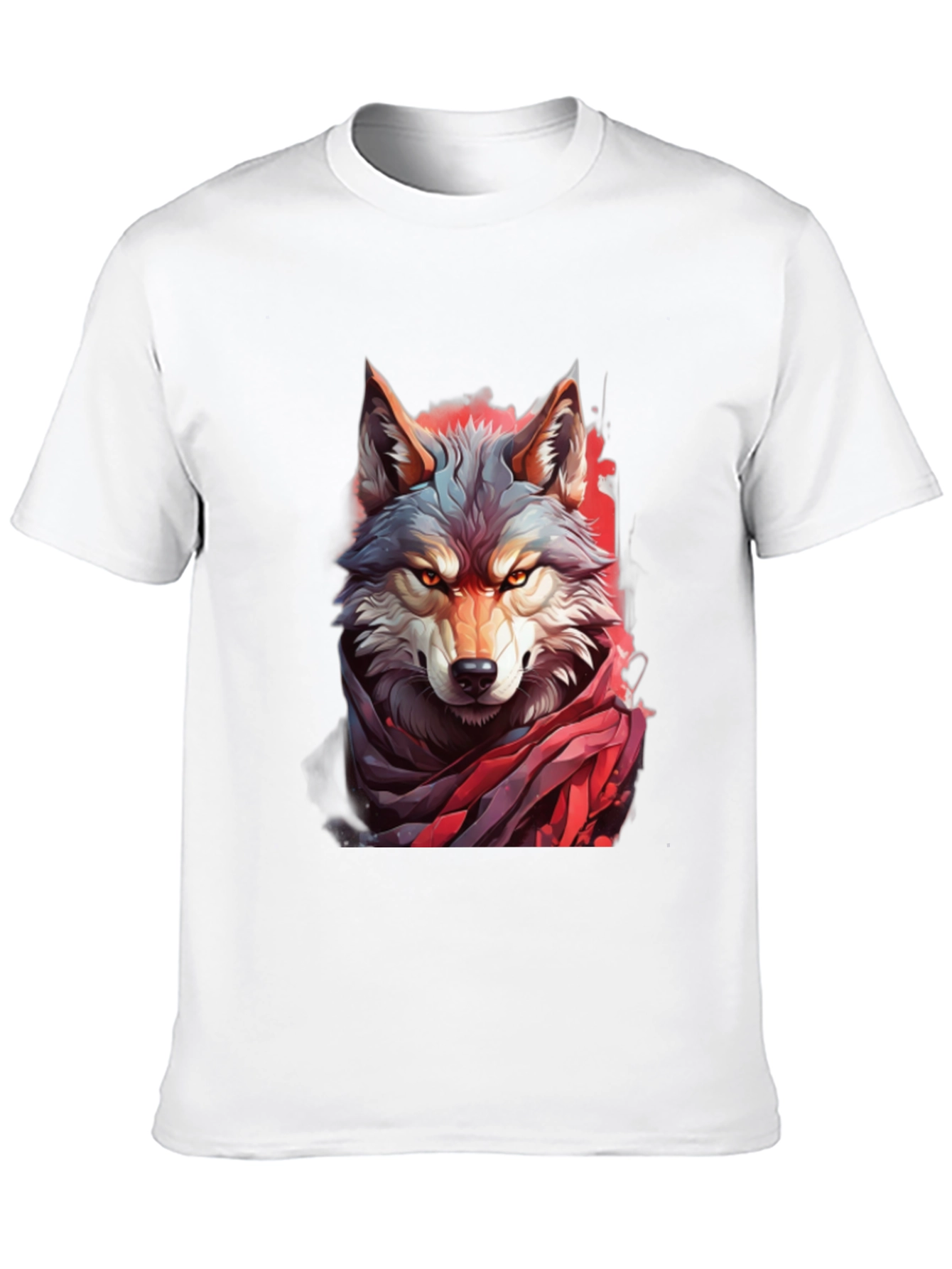Black Wolf Graphic Tee - Fierce Style view 10