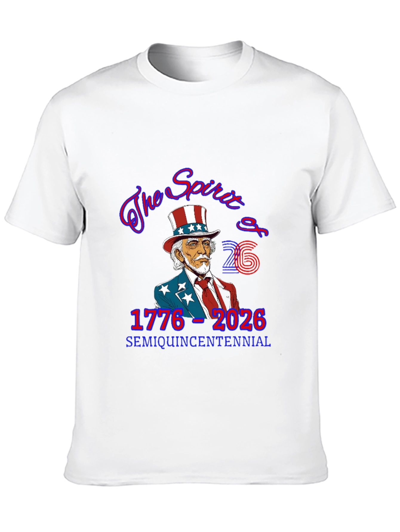 Semi-Quincentennial USA Patriotic T-Shirt - 10
