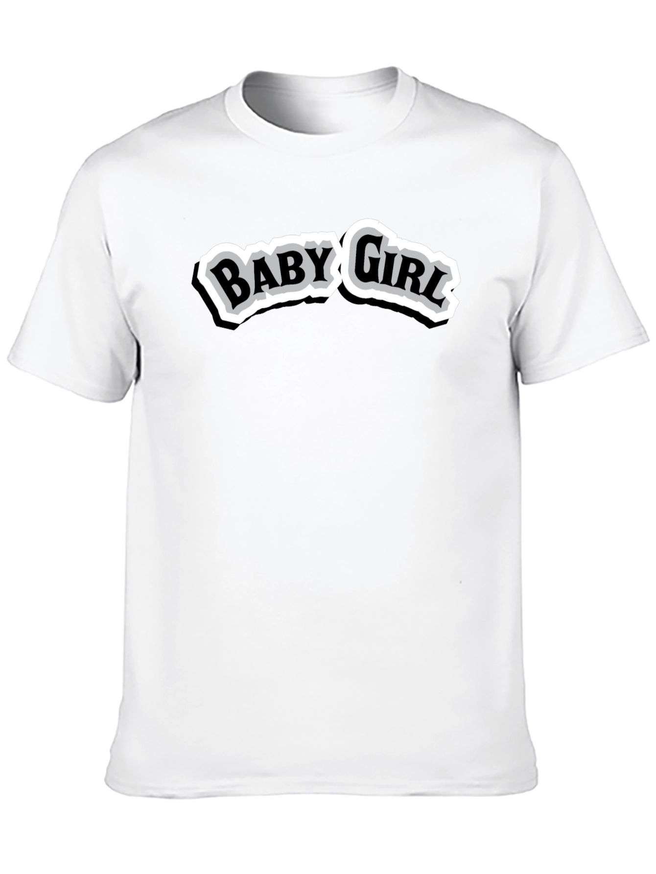 Black Baby Girl Graphic T-Shirt - Unisex view 10